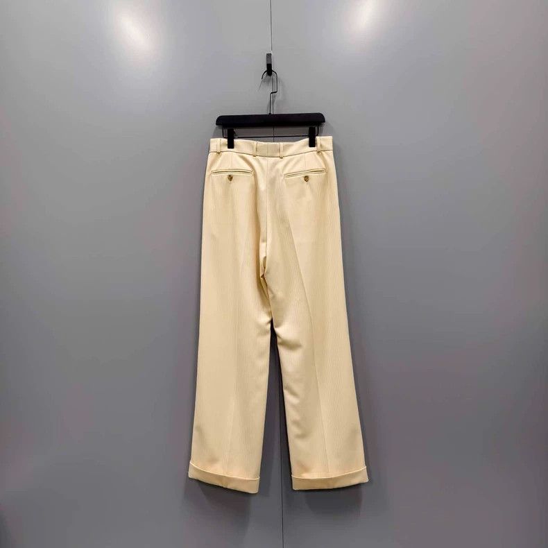 Gucci Gucci Khaki suit trousers 2502-Nextarrow Size US 32 / EU 48 - 2 Thumbnail