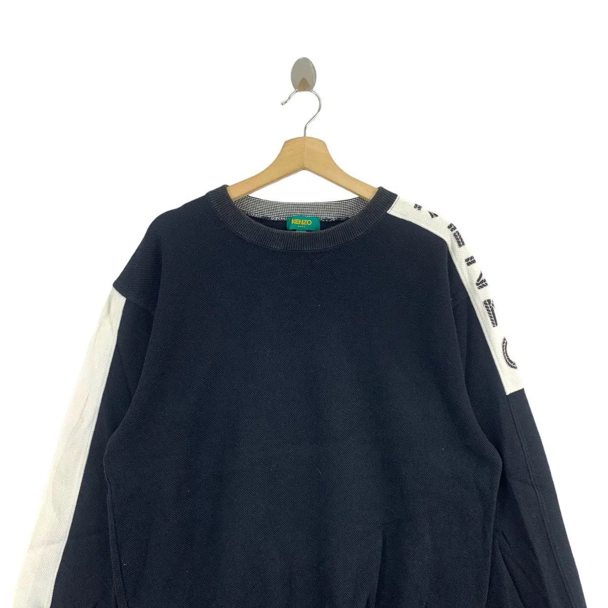 Kenzo Vintage KENZO PARIS GOLF Collection Side Tape Sweatshirt Size XL / US 12-14 / IT 48-50 - 2 Thumbnail