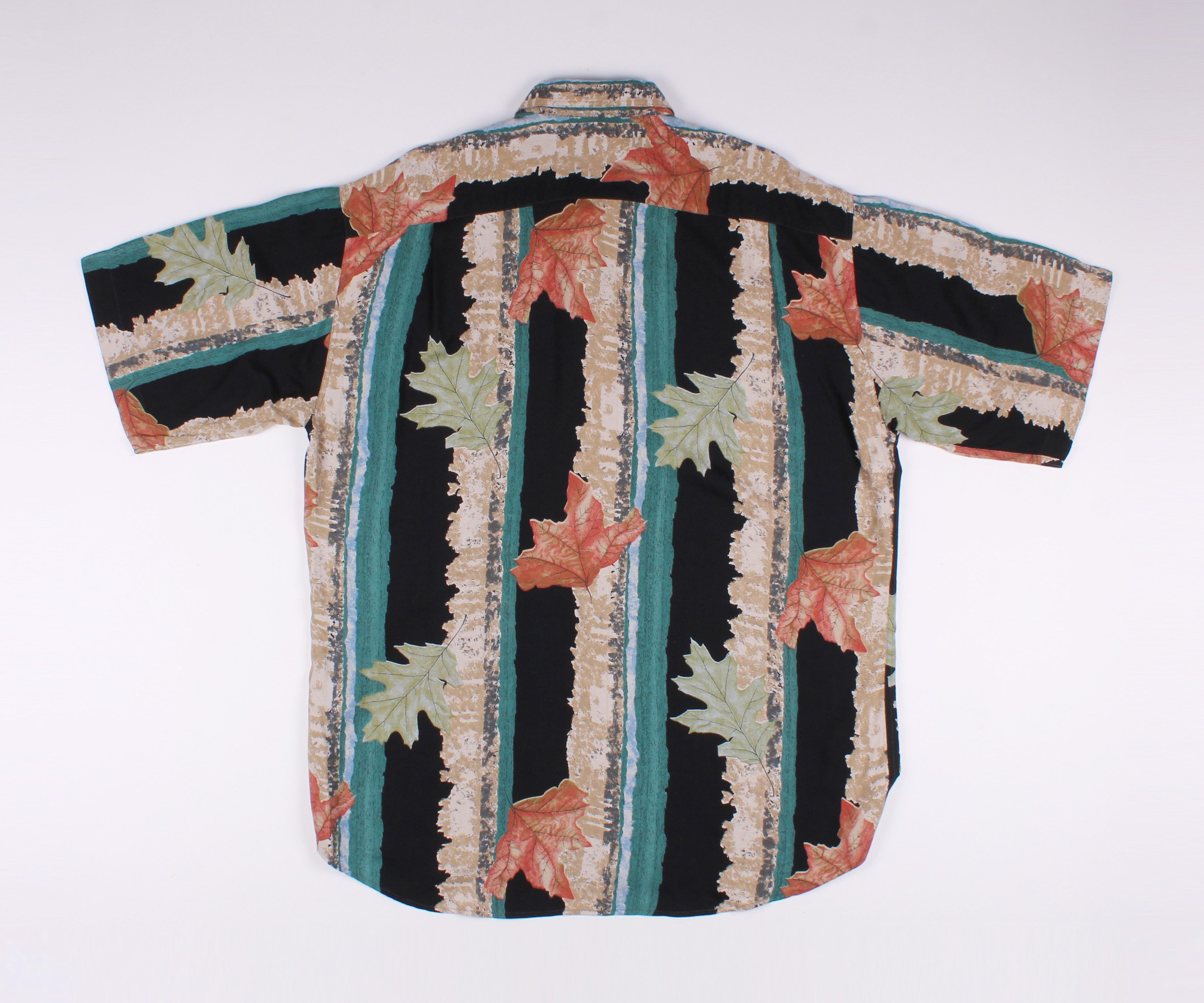 Arts & Science × Vintage Vintage 90's Printed Short Sleeve Shirt Size US XL / EU 56 / 4 - 7 Thumbnail