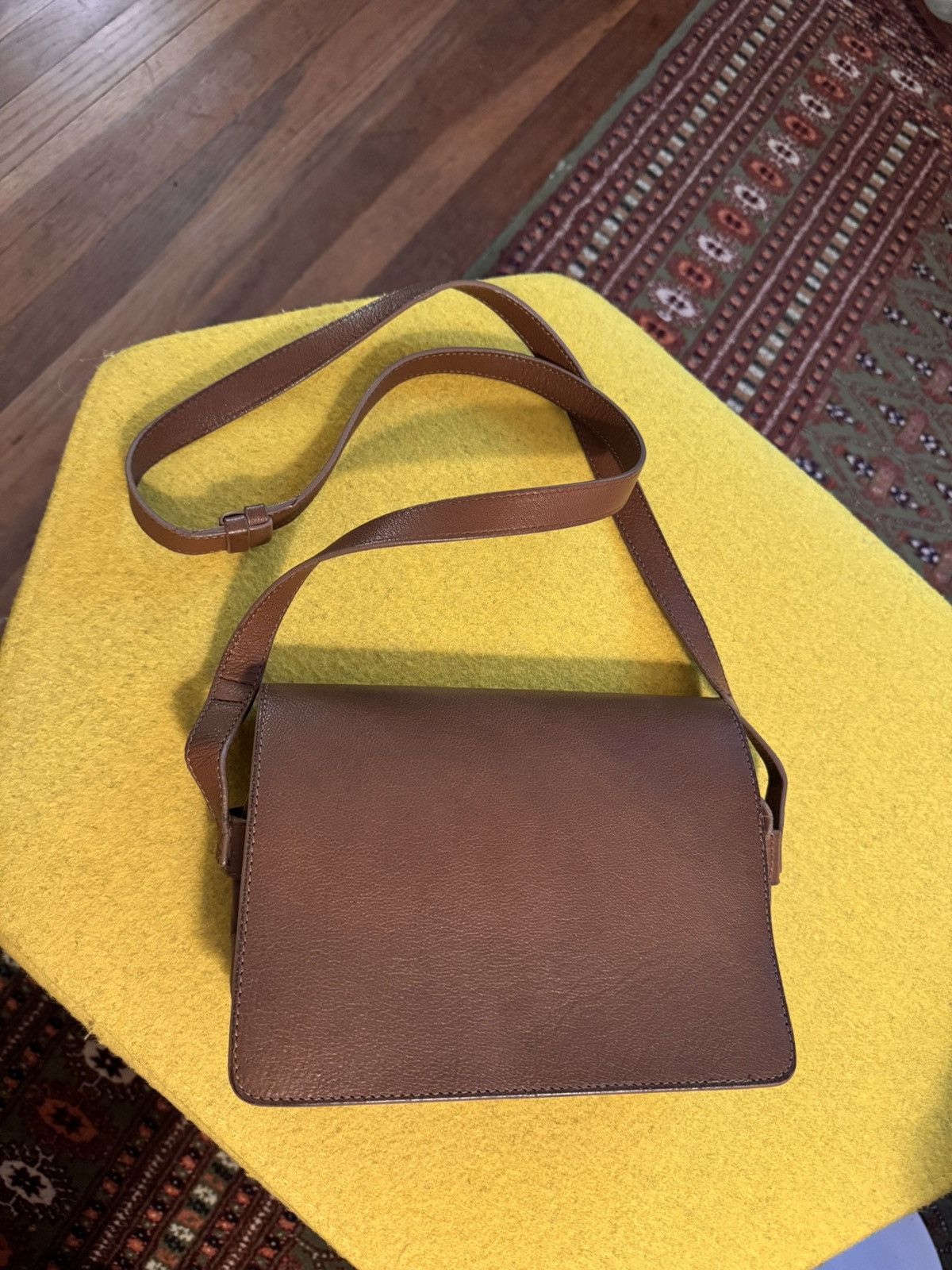 Maison Margiela Mini Messenger Bag in Brown, Men's