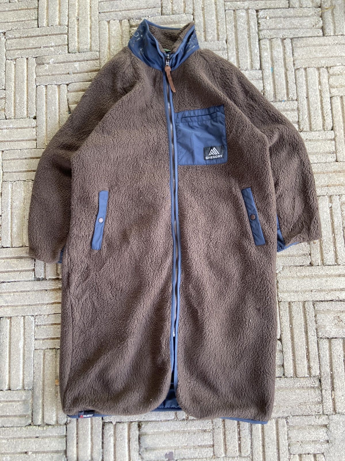 Gregory Gregory long bulky fleece reverseable jacket Size US L / EU 52-54 / 3 - 1 Thumbnail