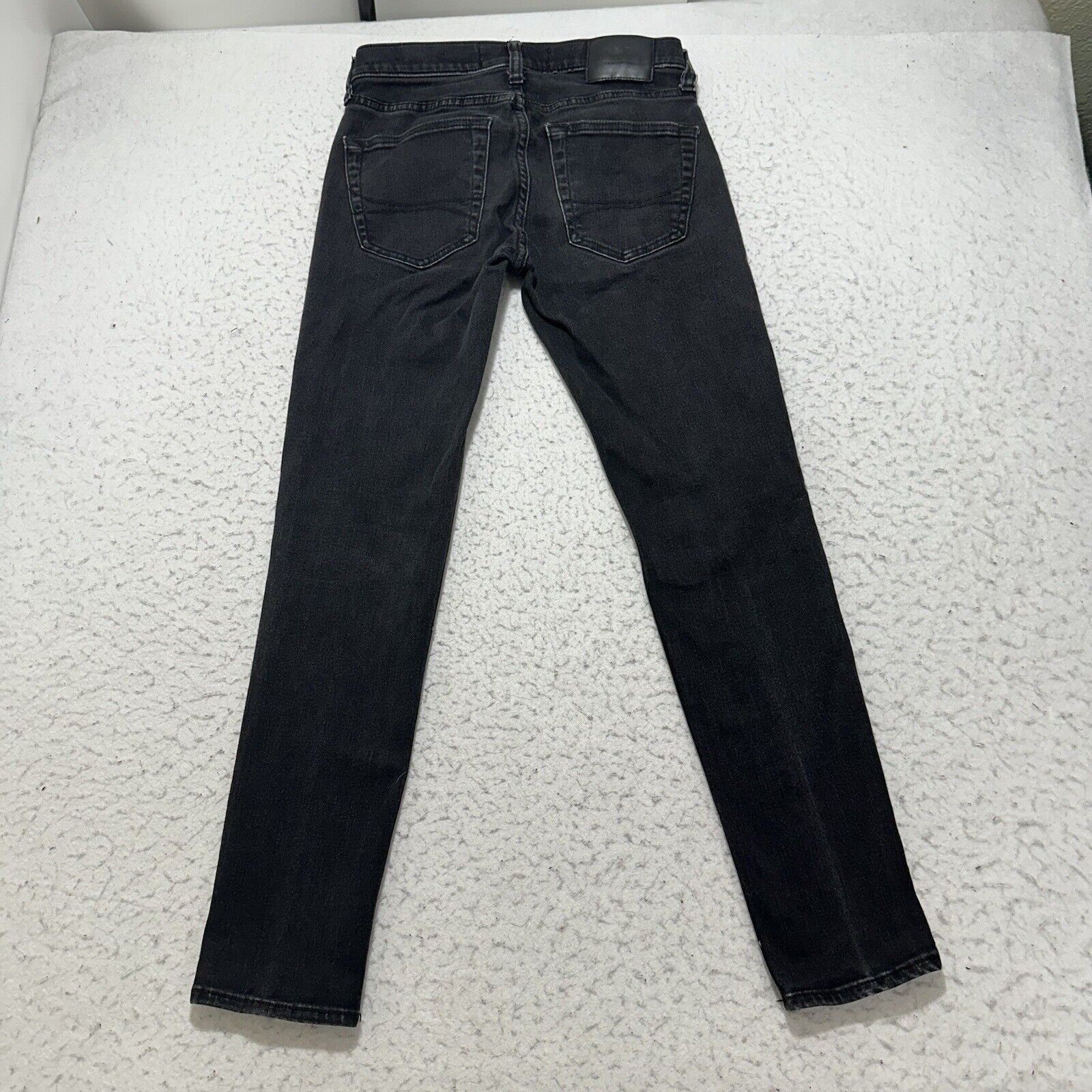 Hollister Hollister 29x28 Skinny Stretch Black Denim Jeans Mid Rise Size 28" / US 6 / IT 42 - 5 Thumbnail
