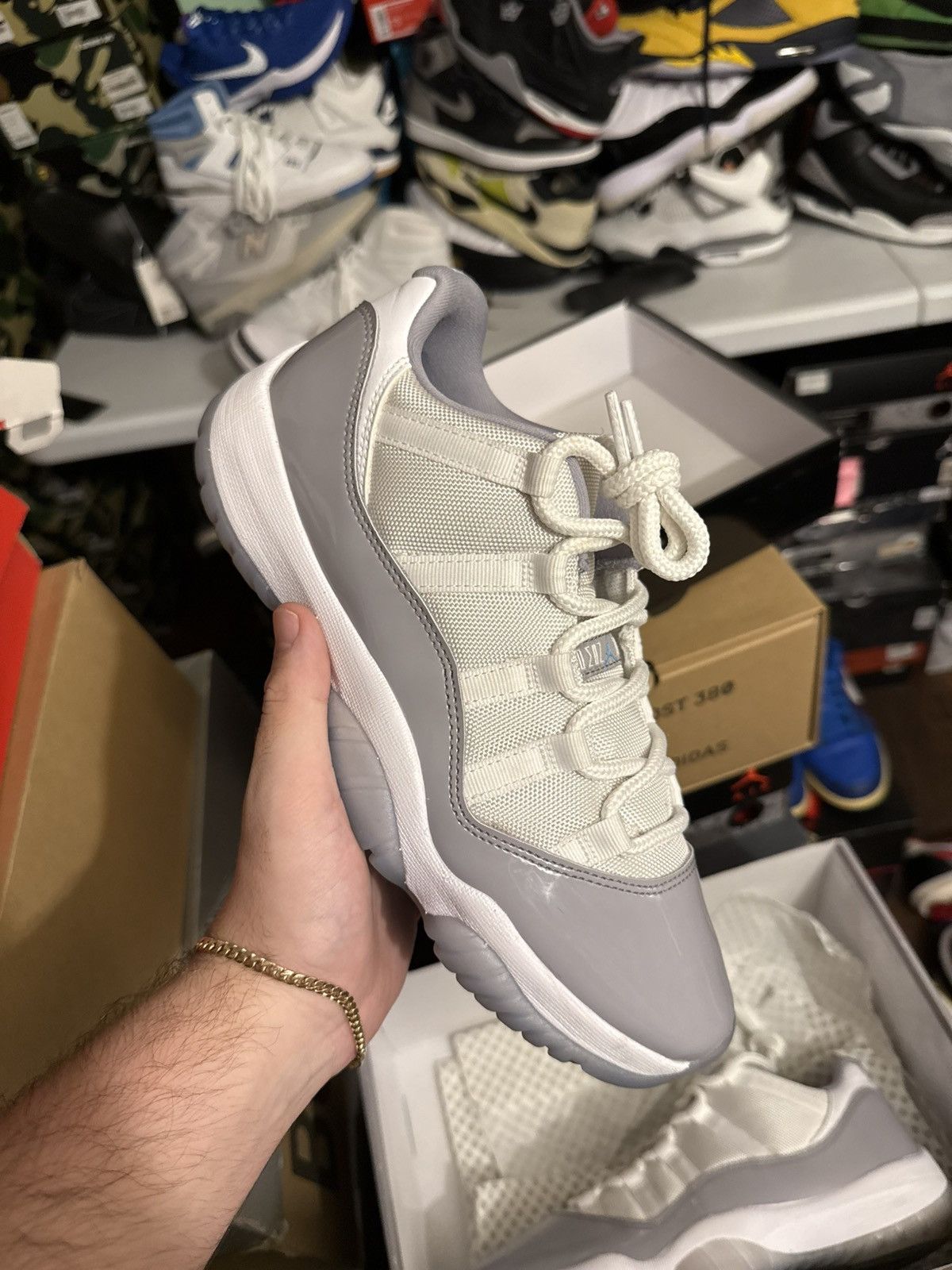 Jordan Brand Jordan Retro 11 Cement grey sz 9 Size US 9 / EU 42 - 1 Thumbnail