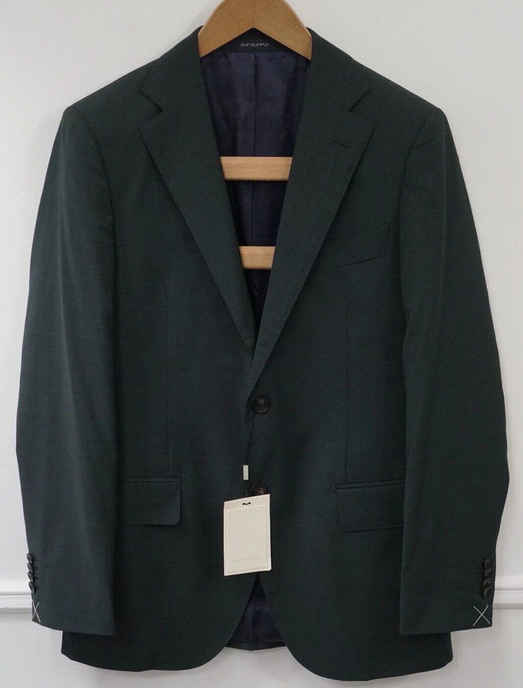 Suitsupply Men Suitsupply Blazer Lazio Green Reda Pure Wool UK/US38 Size 38R - 1 Thumbnail