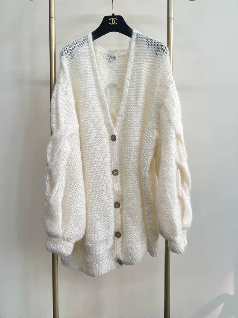 Loewe loewe Knitted cardigan 2505-Nextarrow Size US L / EU 52-54 / 3 - 1 Thumbnail