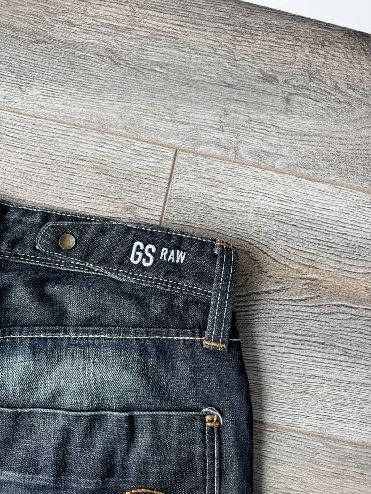 G-Star G Star Raw Straight Fit Men's Jeans Size US 32 / EU 48 - 3 Thumbnail