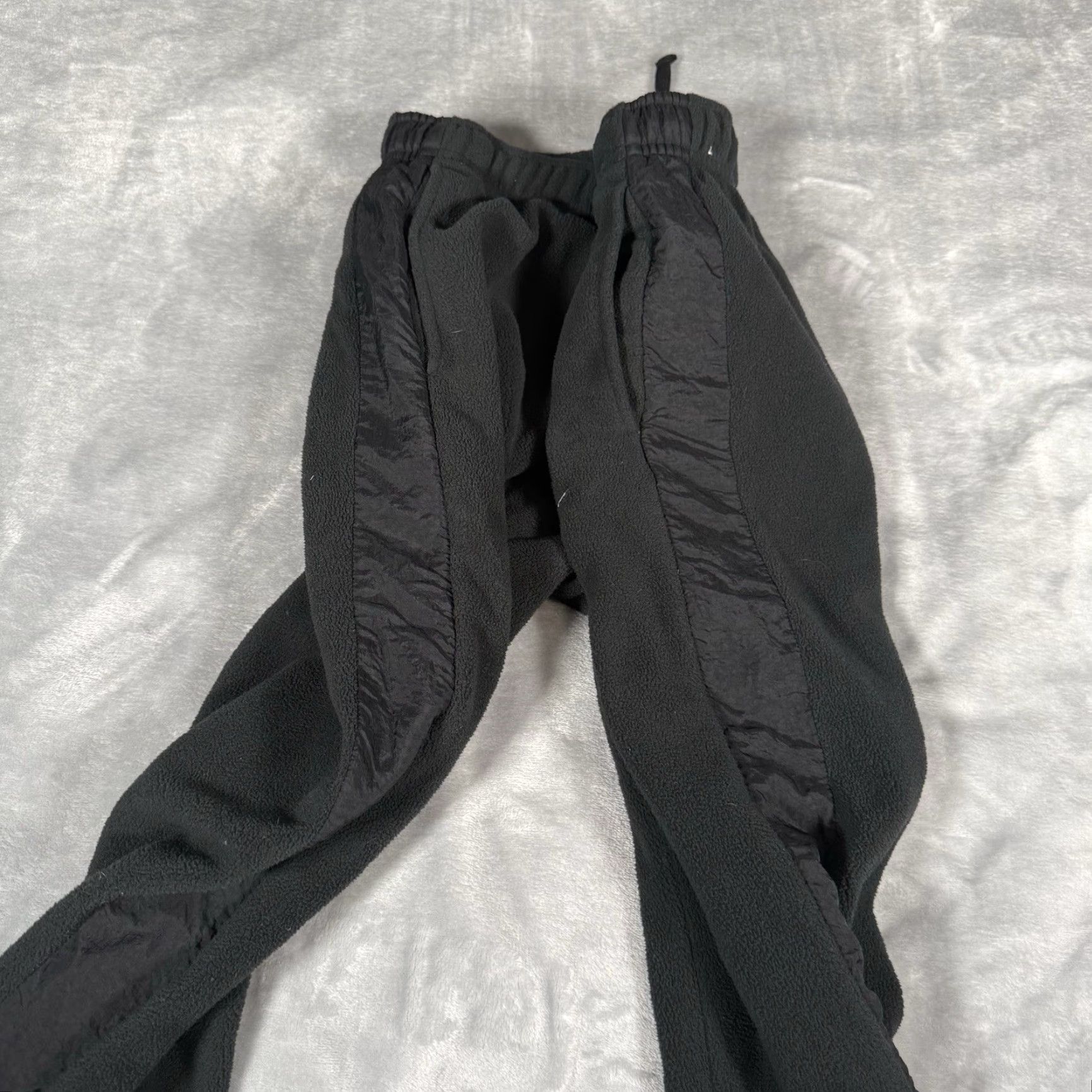 Nike Nike Sportswear Essential Fleece Jogger Pants Mens S 27” Tapered Fit Black Faded 27 Inseam Size US 29 - 3 Thumbnail