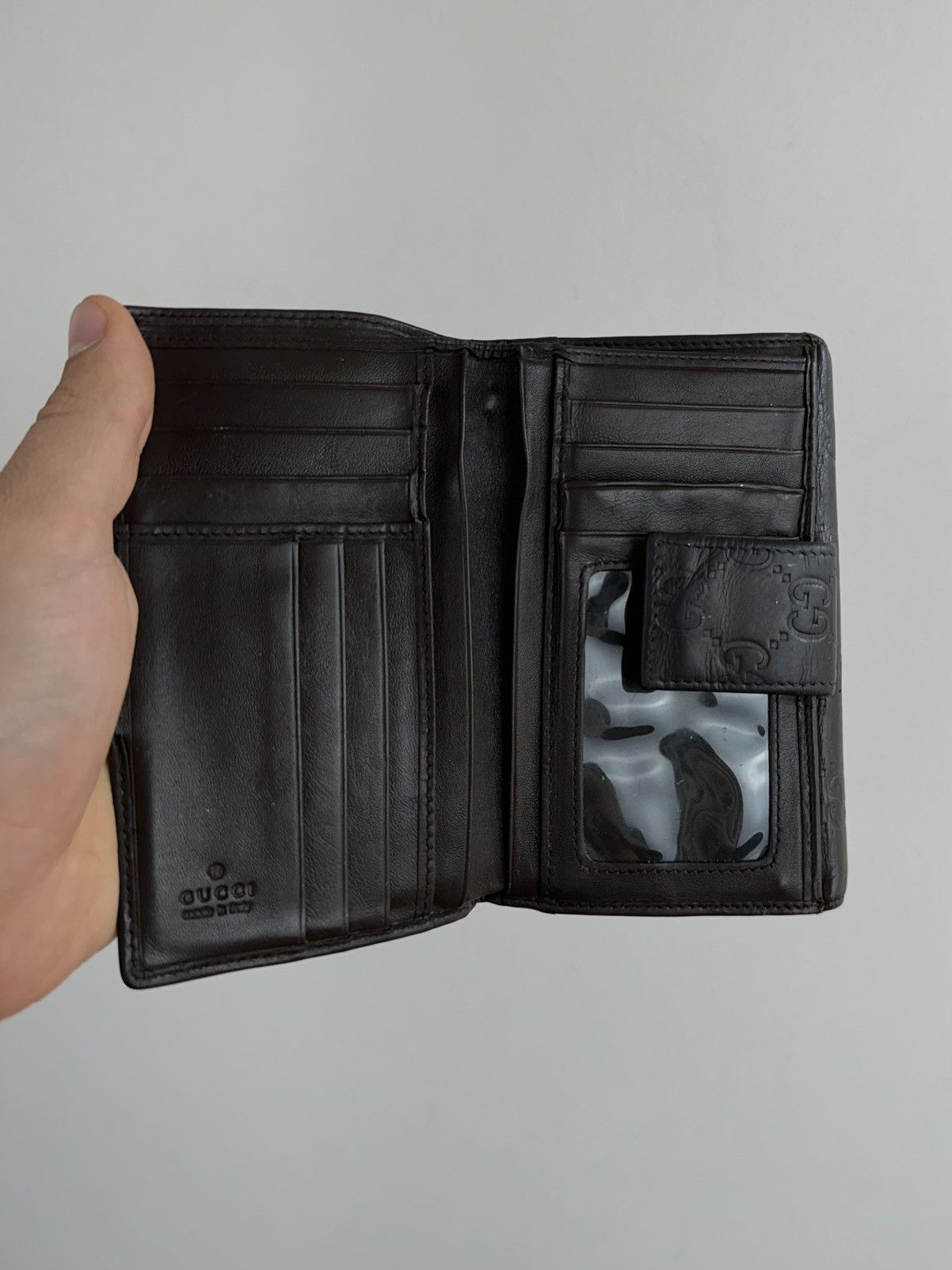Leather Authentic leather wallet Gucci GG original luxury item Size ONE SIZE - 3 Thumbnail