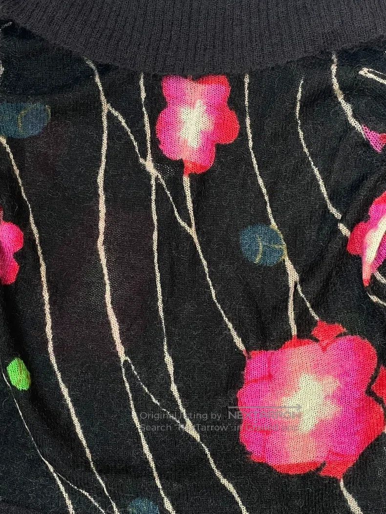 Kenzo Kenzo High-neck mohair knit sweater Size S / US 4 / IT 40 - 6 Thumbnail