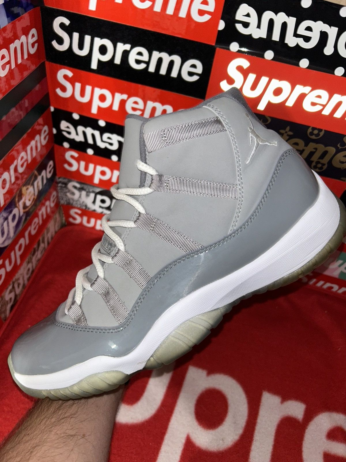 Jordan Brand Jordan 11 Retro Cool Grey (2010) 378037-001 size 12 with box Size US 12 / EU 45 - 7 Thumbnail