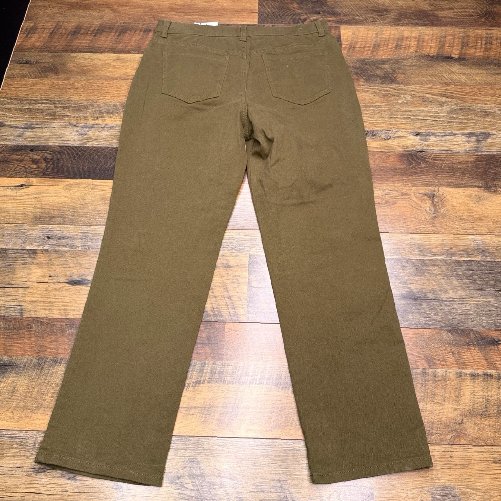 Gloria Vanderbilt Gloria Vanderbilt Amanda The Original Slimming Jean 12S Green Stretch New Size 34" / US 12 / IT 48 - 3 Thumbnail