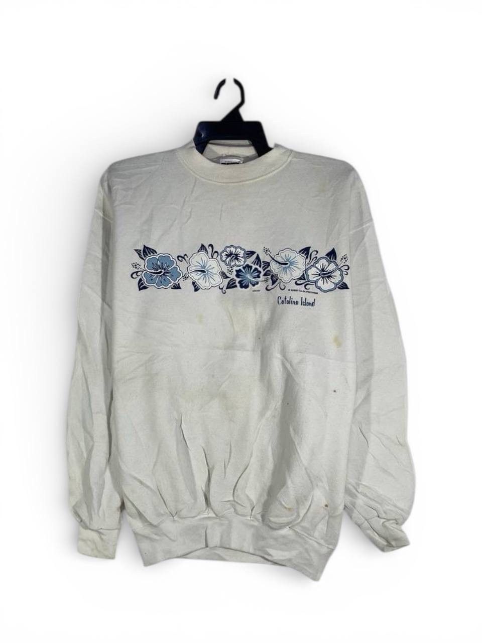 Other Vintage 90s hawaii hibiscus sweatshirt jumper size M Size US M / EU 48-50 / 2 - 1 Thumbnail
