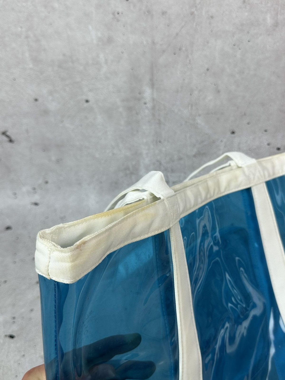 Dolce & Gabbana Vintage Dolce&Gabbana Light Blue Tote Beach Bag Size ONE SIZE - 11 Thumbnail