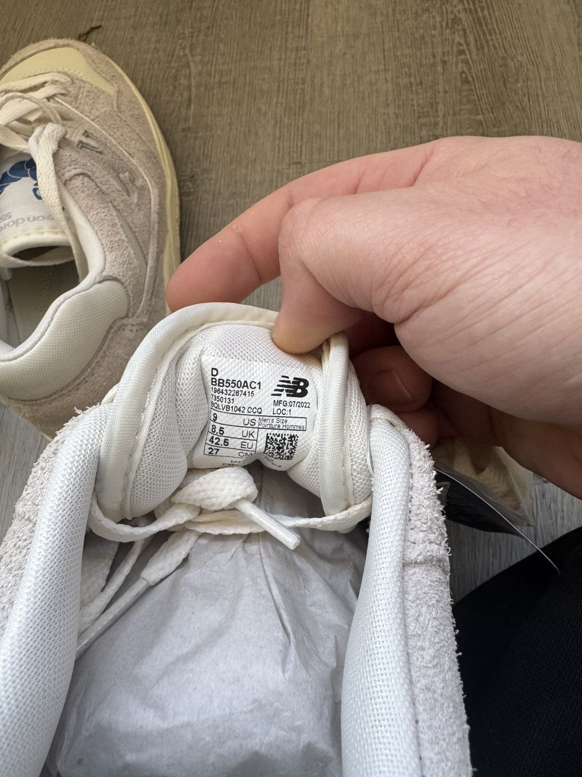 Aime Leon Dore × New Balance Aime Leon Dore x New Balance Blanc Blanc 550 Size US 9 / EU 42 - 6 Thumbnail