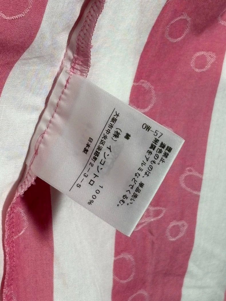 Vivienne Westwood Vivienne Westwood White and pink striped bow tie short sle Size S / US 4 / IT 40 - 7 Thumbnail