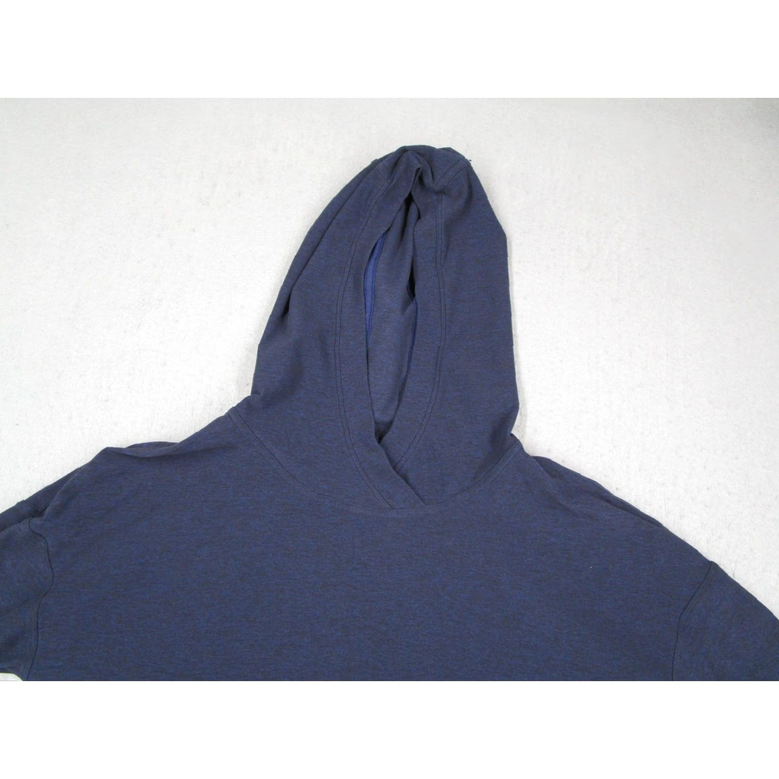 Lululemon Lululemon Hoodie Sweatshirt Womens Medium Blue Lightweight Ruched Hem Yoga Top Shirt Size M / US 6-8 / IT 42-44 - 2 Thumbnail