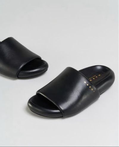 Marni o1w1db10125 Pouf Sandals in Black Size US 8 / EU 41 - 2 Thumbnail