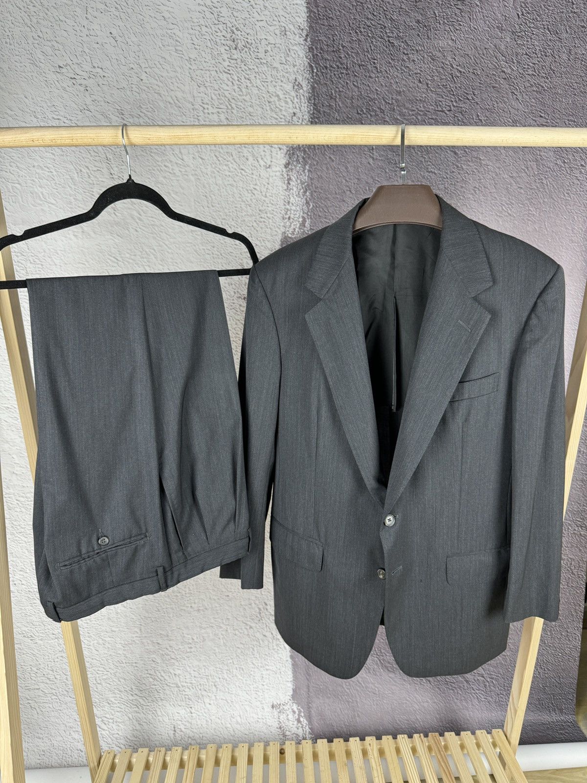 Ermenegildo Zegna Ermenegildo Zegna High Performance Suit Blazer Pants Wool Size 42R - 1 Thumbnail