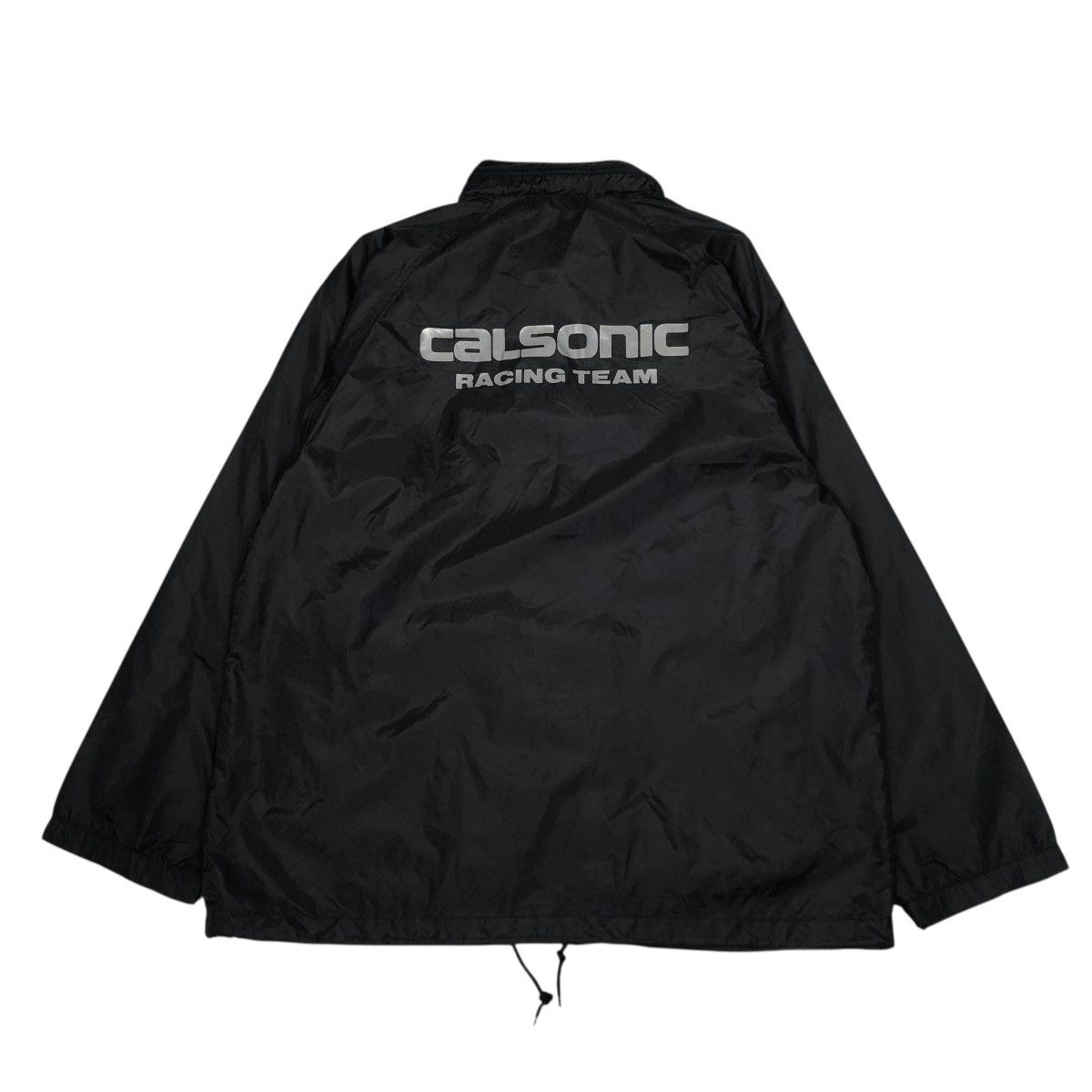 Japanese Brand 🔥VINTAGE NYLON BOMBER JACKET CALSONIC RACING BIG LOGO Size US M / EU 48-50 / 2 - 1 Thumbnail