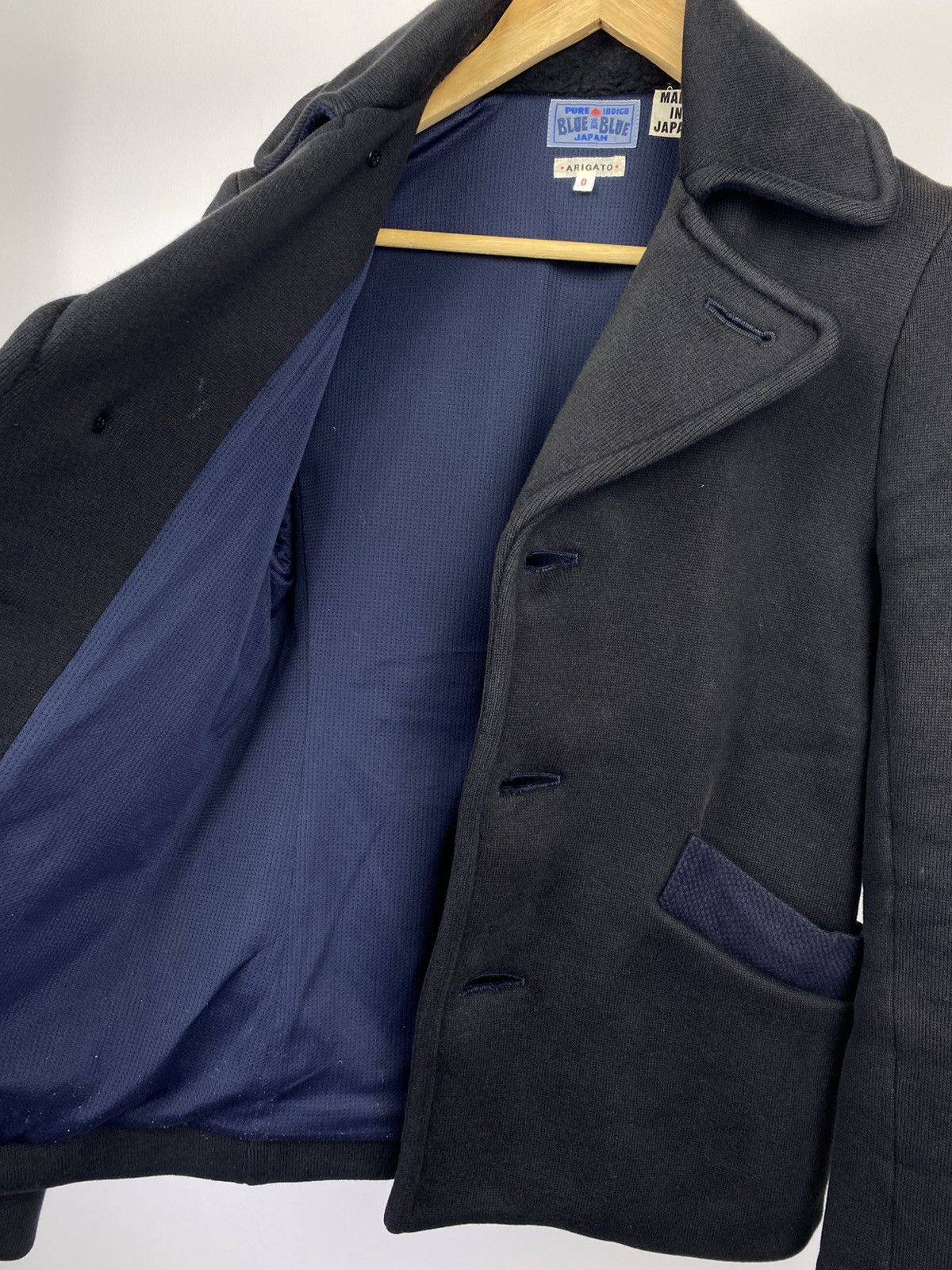 Blue Blue Japan Blue Blue Japan Pure IndigoDouble Collar Wool Jacket Size US S / EU 44-46 / 1 - 9 Thumbnail