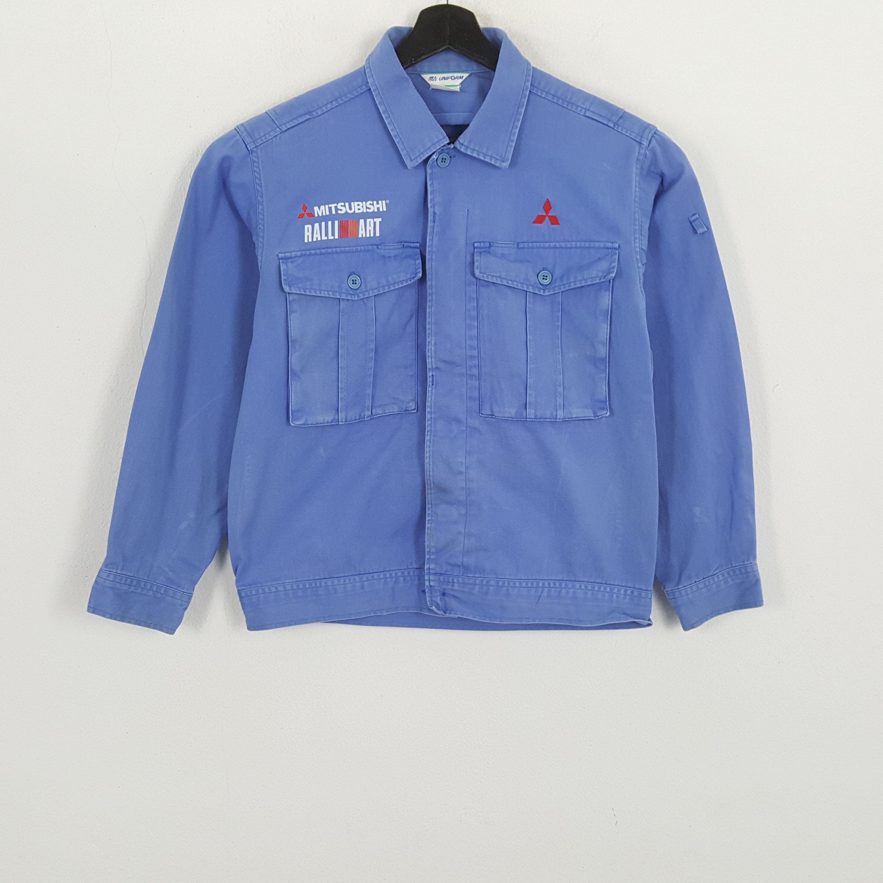 Japanese Brand × Vintage MITSUBISHI RALLI ART Motorsports Custom Art Jacket Size US M / EU 48-50 / 2 - 3 Thumbnail