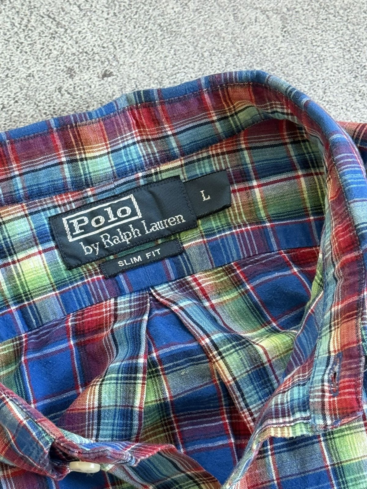 Polo Ralph Lauren Polo Ralph Lauren L/size Chekered flannel shirts 👔 button up Size US L / EU 52-54 / 3 - 6 Thumbnail