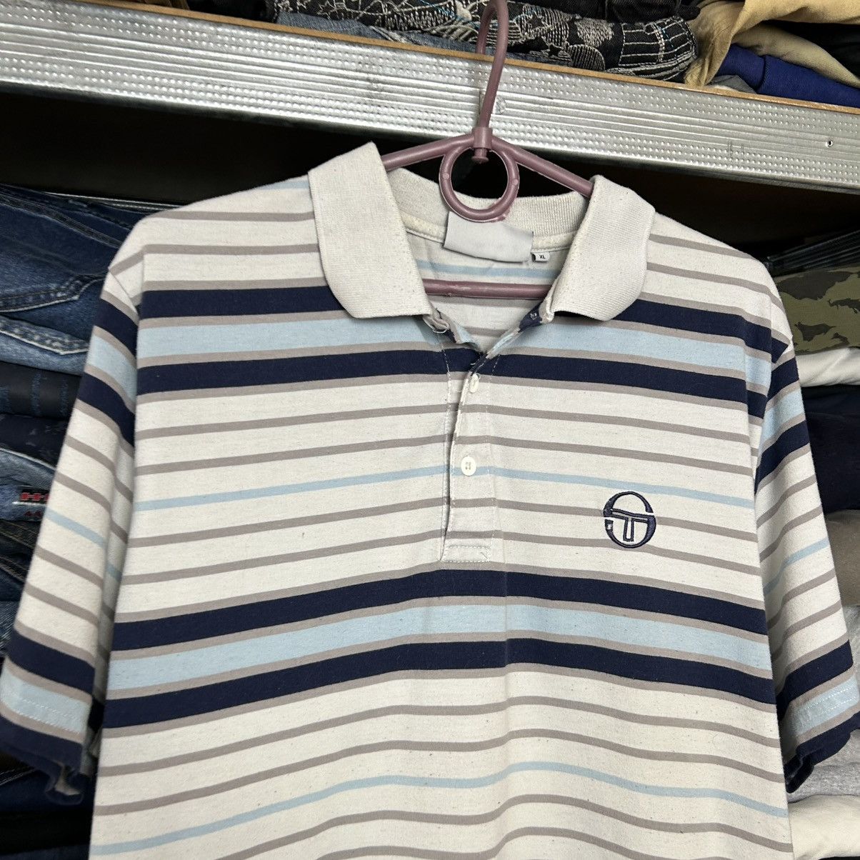 Sergio Tacchini Mens Sergio Tacchini small logo Streetwear y2k polo Size US XL / EU 56 / 4 - 2 Thumbnail