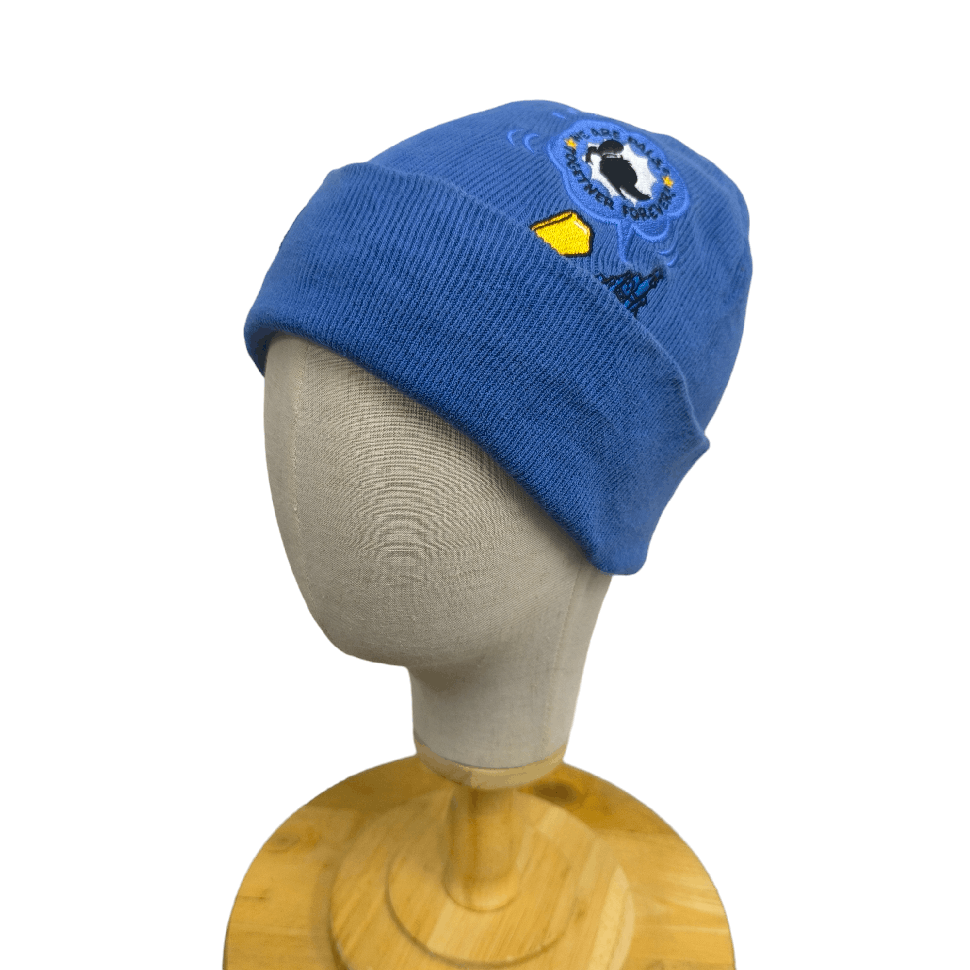 Disney 🌟Disney tokyo donald duck cartoon patch beanie hat Size ONE SIZE - 1 Thumbnail