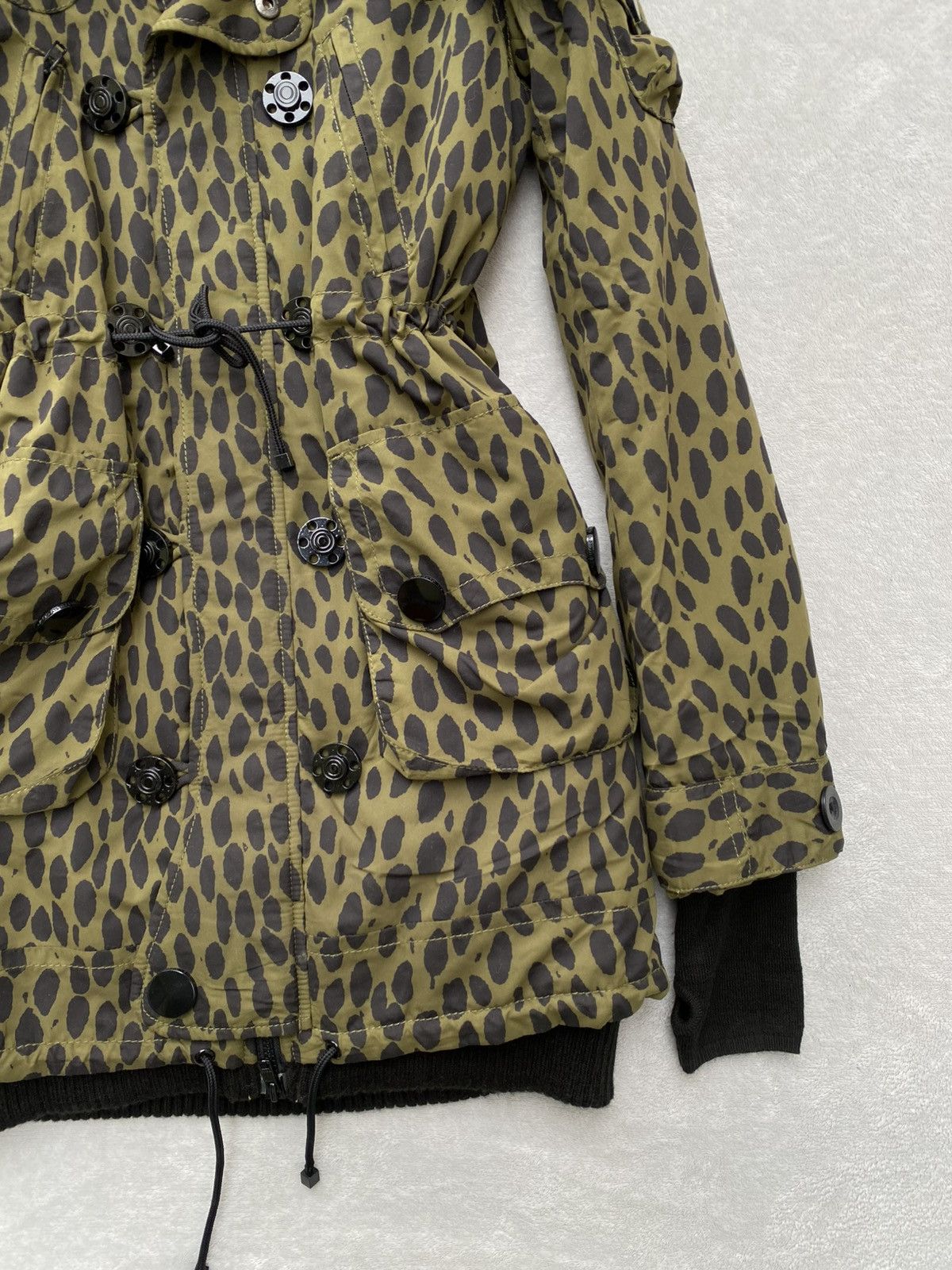 SLY Sly Leopard Print Fur Hood Parka Size S / US 4 / IT 40 - 5 Thumbnail