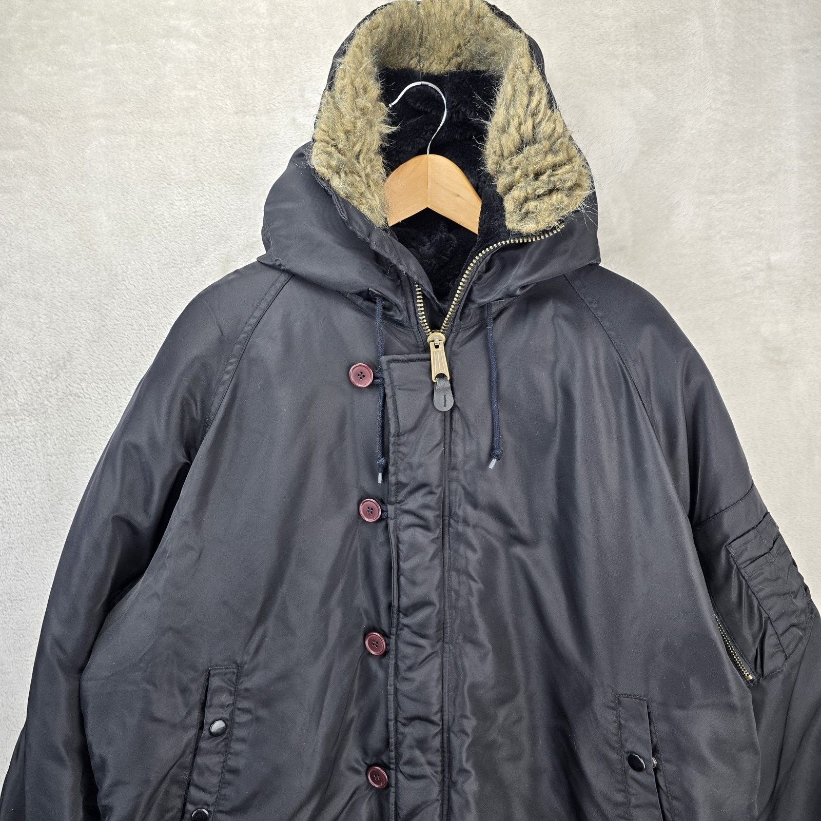 Rothco Extreme Cold Weather Parka Jacket Men Sz M Type N-3B Faux Size US M / EU 48-50 / 2 - 2 Thumbnail