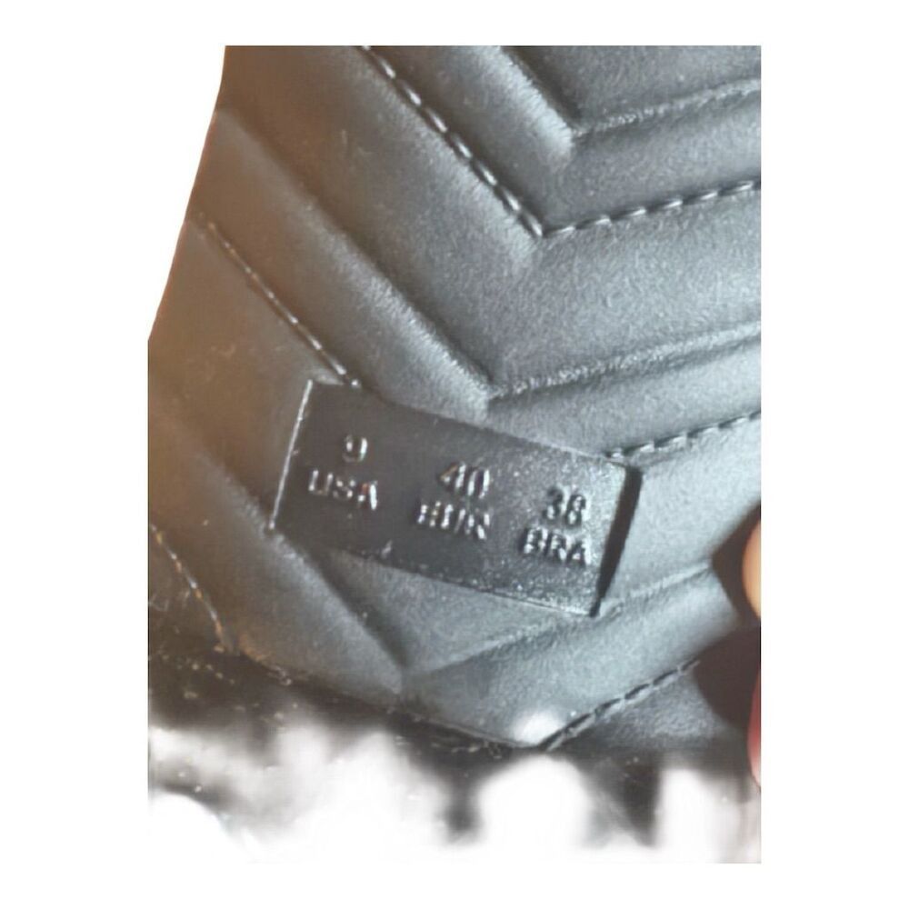 True Religion True Religion Women's Bling Rhinestone Chunky Heel Slide Sa Size US 9.5 / IT 39.5 - 8 Thumbnail