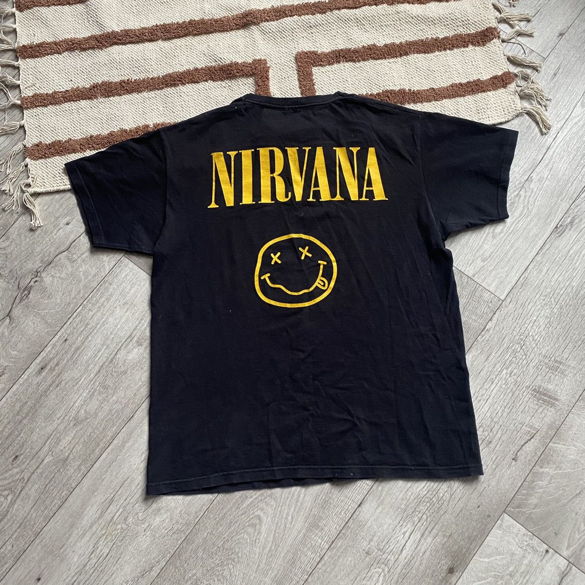 Band Tees VINTAGE NIRVANA KURT COBAIN LEGEND GRUNGE BAND FADED T SHIRT Size US L / EU 52-54 / 3 - 2 Thumbnail