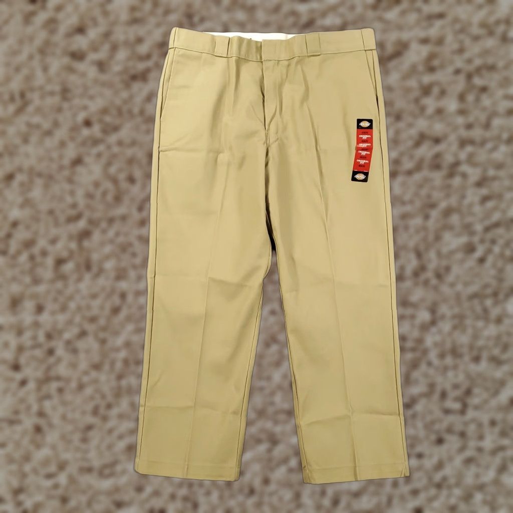 Dickies Dickies 874 Work Pants Mens 40x29 Beige Original Fit NWT Size US 40 / EU 56 - 1 Thumbnail