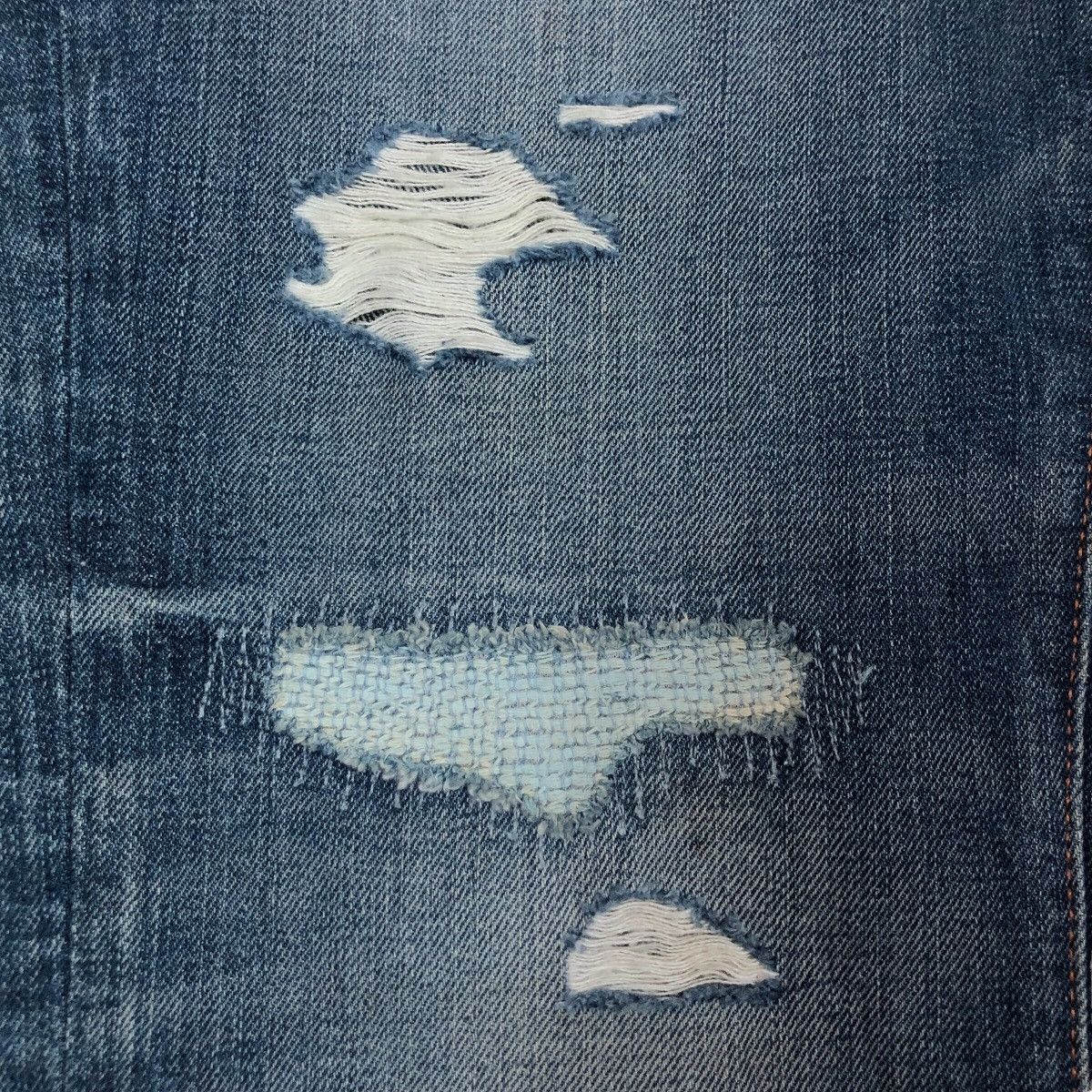 Abercrombie & Fitch Vintage Abercrombie and Fitch Distressed Womenswear Denim Size 33" - 8 Thumbnail