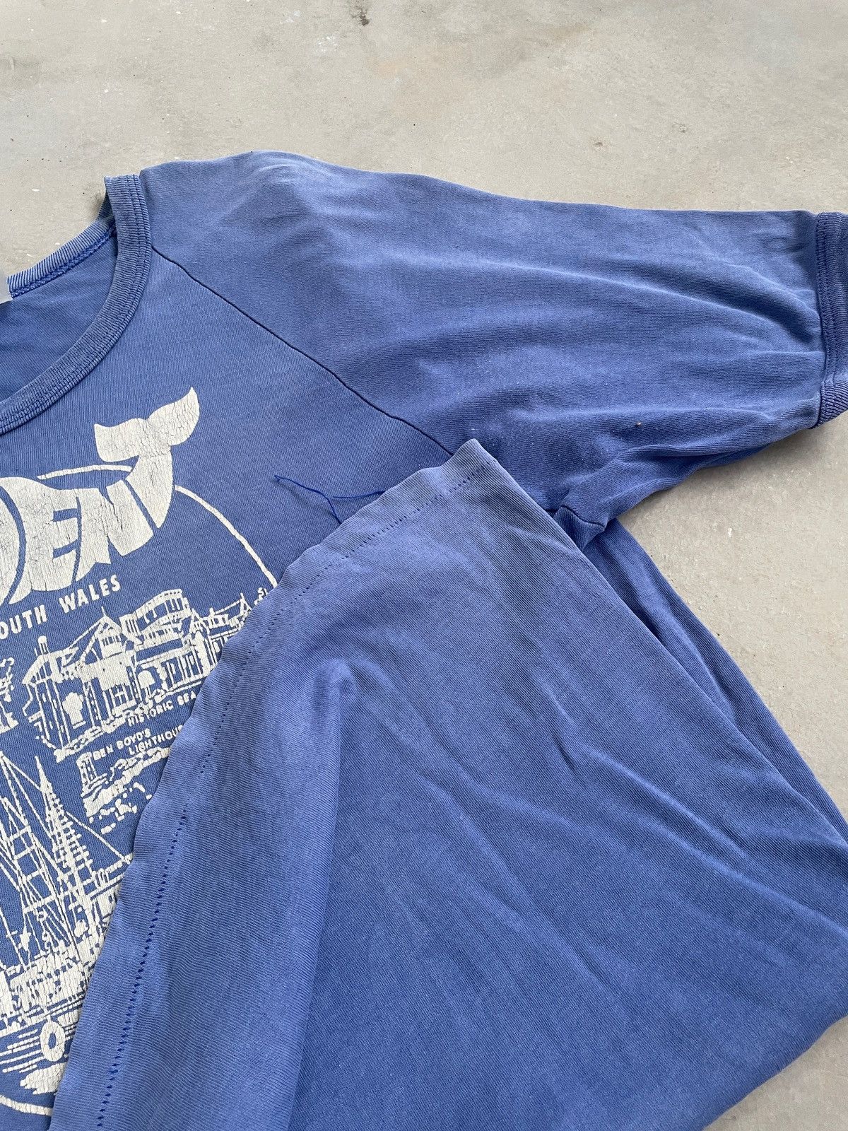 Vintage VINTAGE 70s EDEN NNEW SOUTH WALES SUN FADED TEE Size US M / EU 48-50 / 2 - 5 Thumbnail