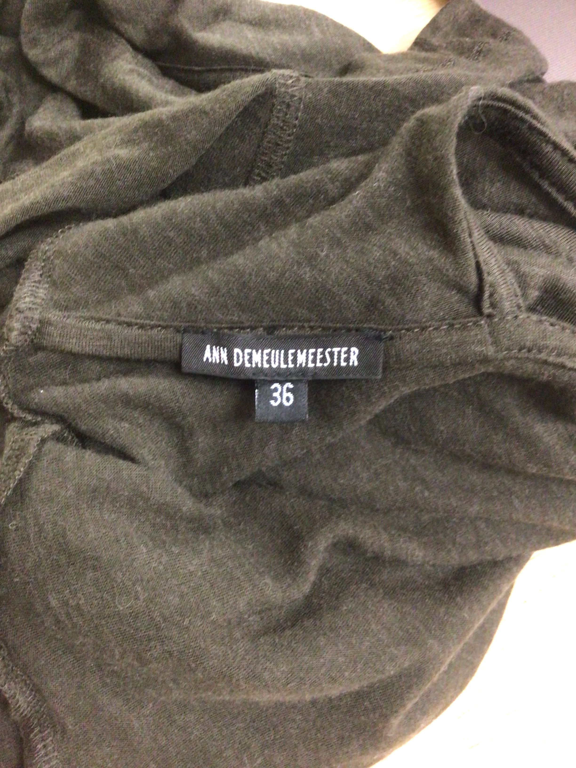 Ann Demeulemeester Ann Demeulemeester Blouse Dress Brown Size XS / US 0-2 / IT 36-38 - 5 Thumbnail
