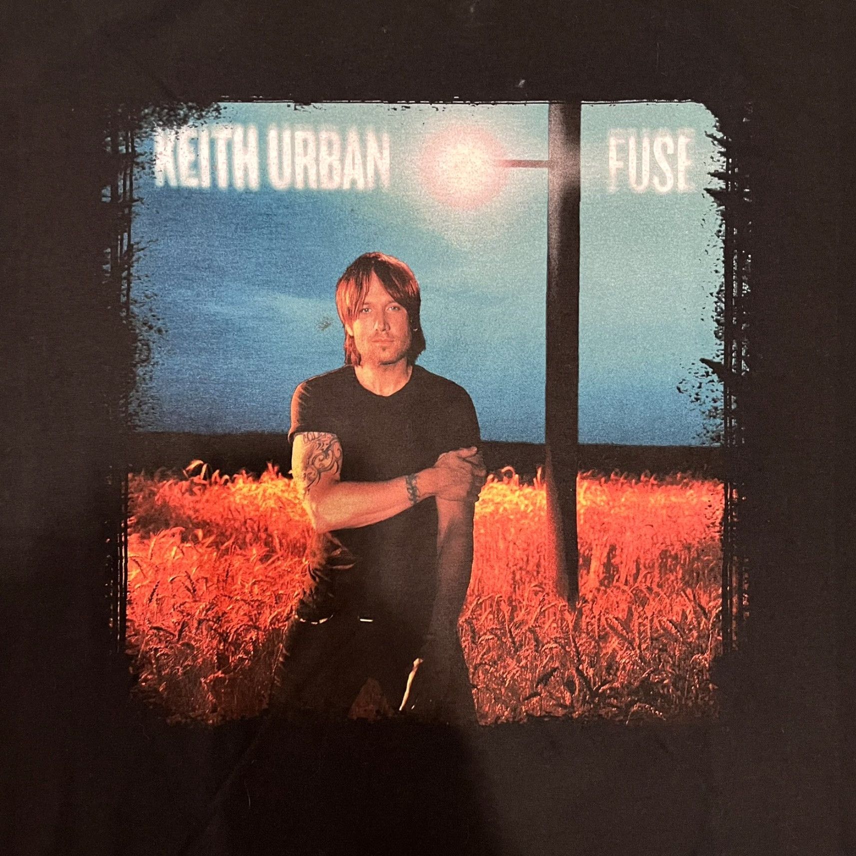 Gildan **Keith Urban Fuse Tour Black XL Concert T-Shirt Country Music Gildan** User: **Black XL Keith Urban Fuse Tour Concert T-Shirt Country Music Gildan** Size US XL / EU 56 / 4 - 2 Thumbnail