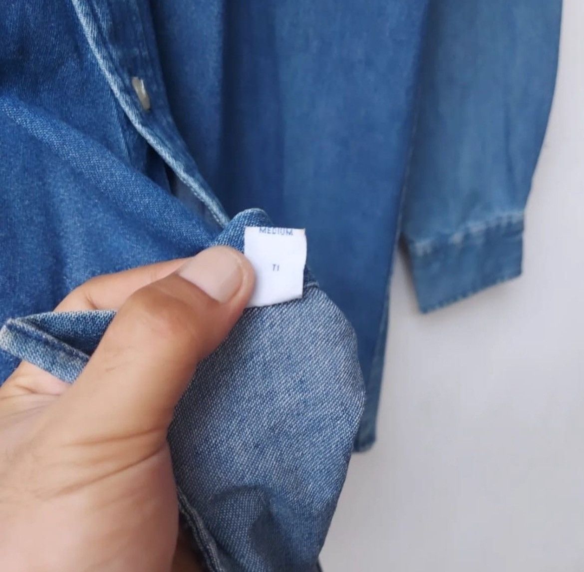 Polo Ralph Lauren × Ralph Lauren × Vintage Polo Ralph Lauren Denim Shirt Size US L / EU 52-54 / 3 - 5 Thumbnail