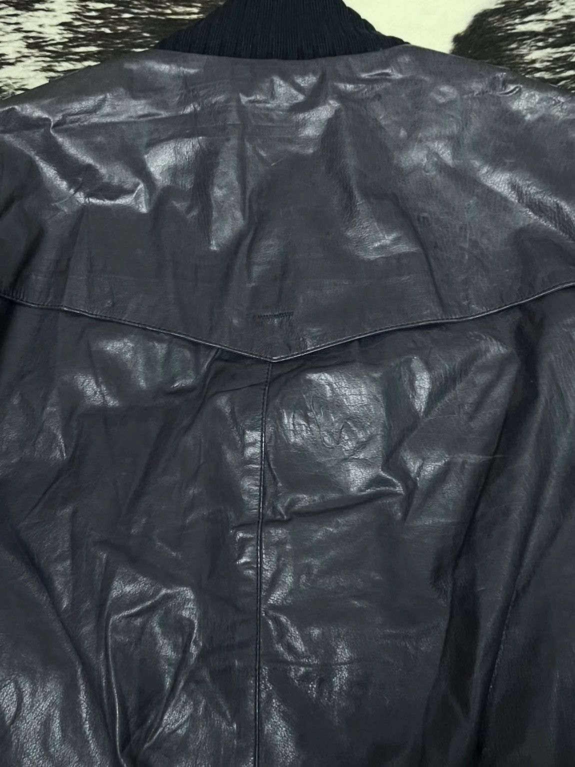 Gucci Gucci SS11 Nautical Leather Bomber Jacket Size US M / EU 48-50 / 2 - 6 Thumbnail