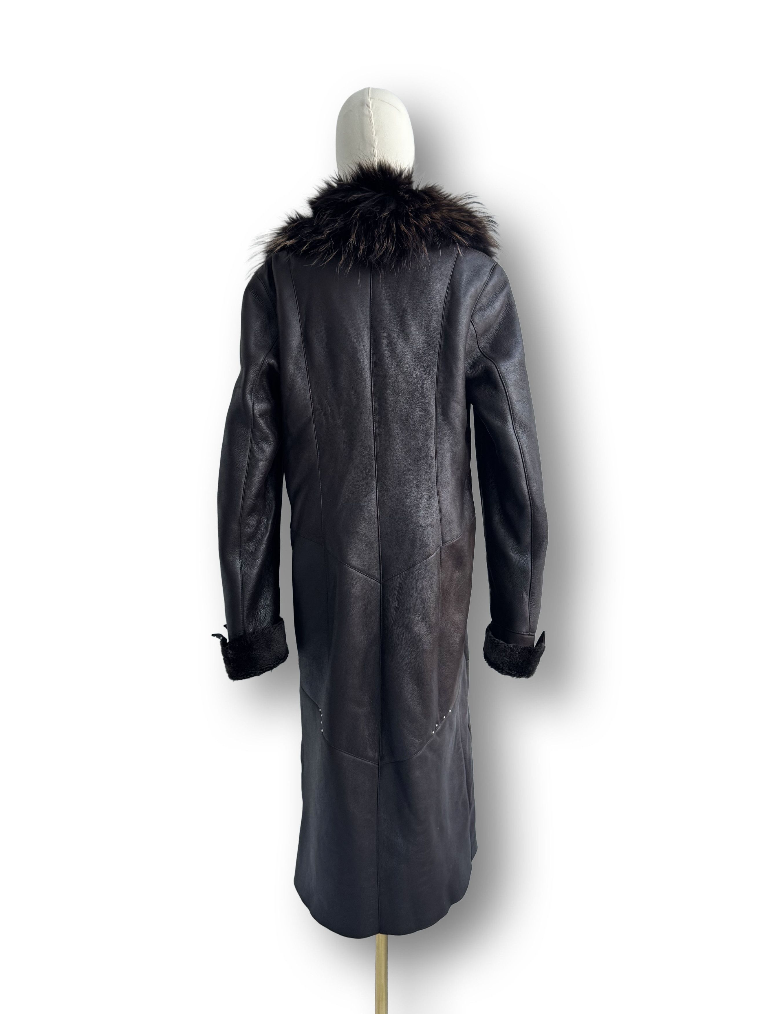 Y2K Real Sheepskin Coat(V351)