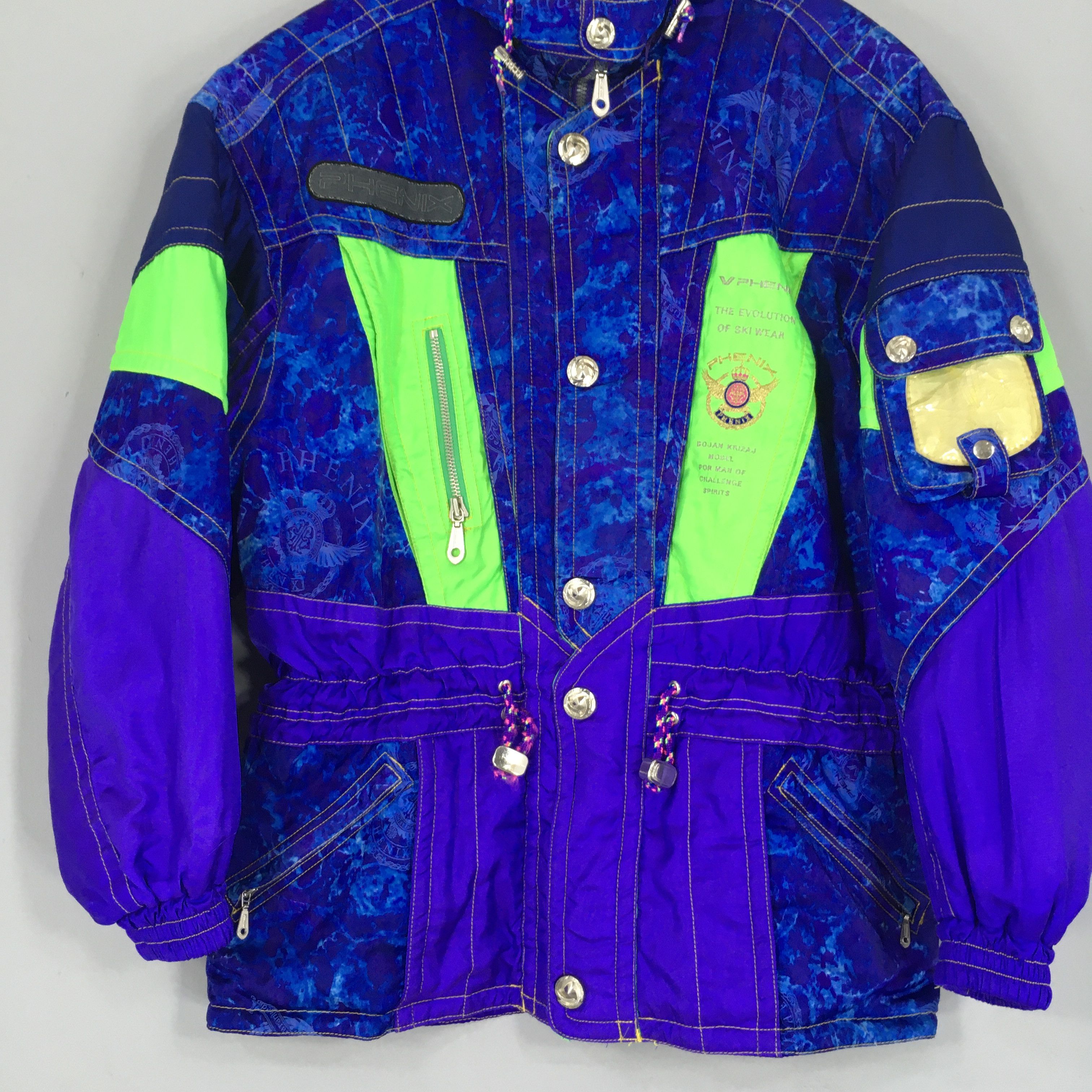Goldwin × Vintage Vintage Phenix Japan Ski Wear Bomber Jacket Large Size US L / EU 52-54 / 3 - 3 Thumbnail