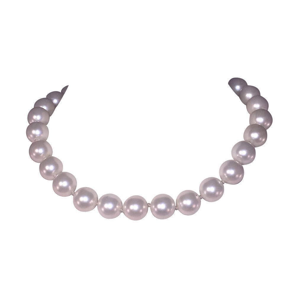 Designer Kenneth Lane Simulated South Sea Pearl Necklace Size ONE SIZE - 1 Thumbnail
