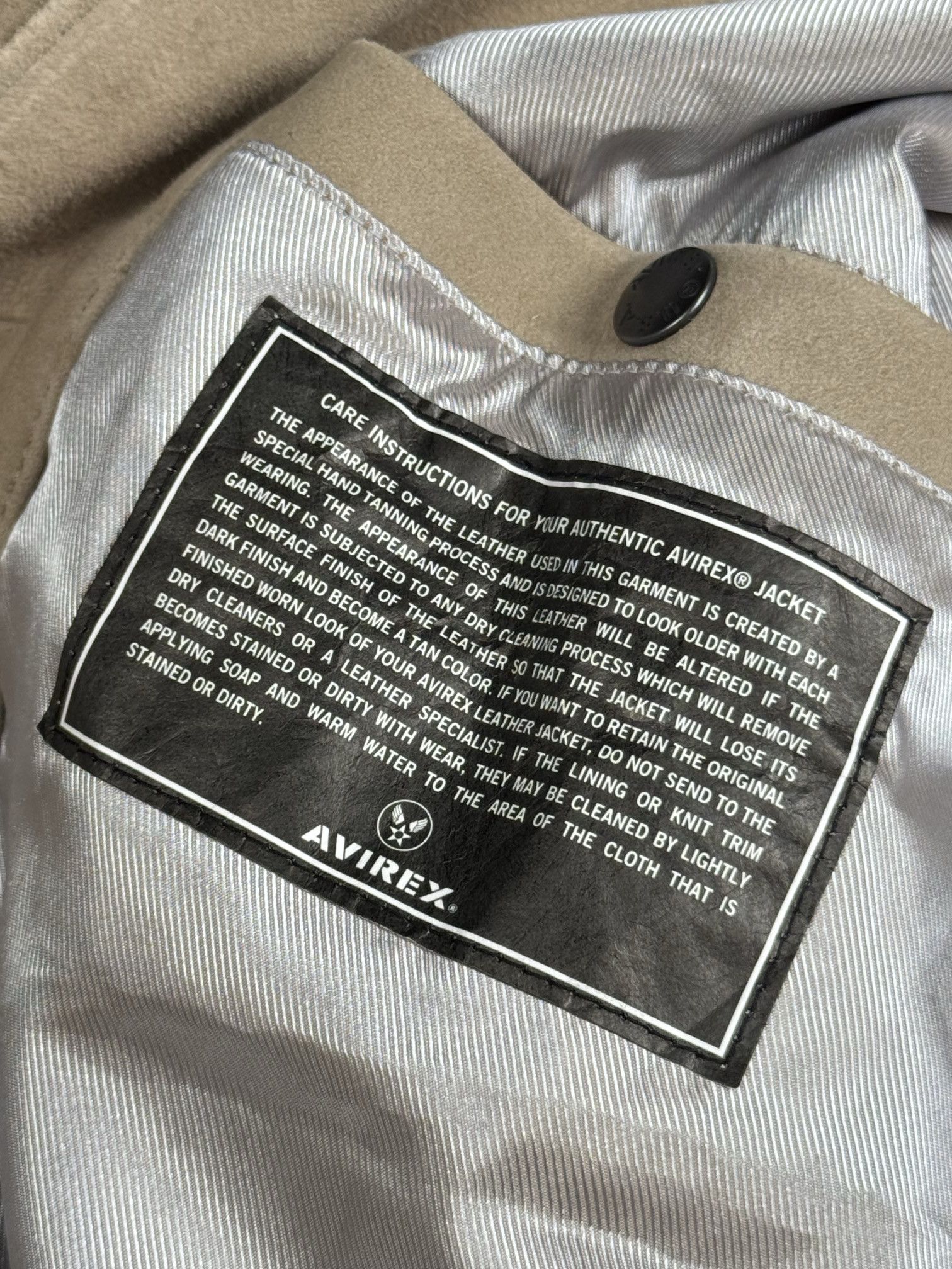Avirex SUEDE ICON JACKET Size US M / EU 48-50 / 2 - 13 Thumbnail