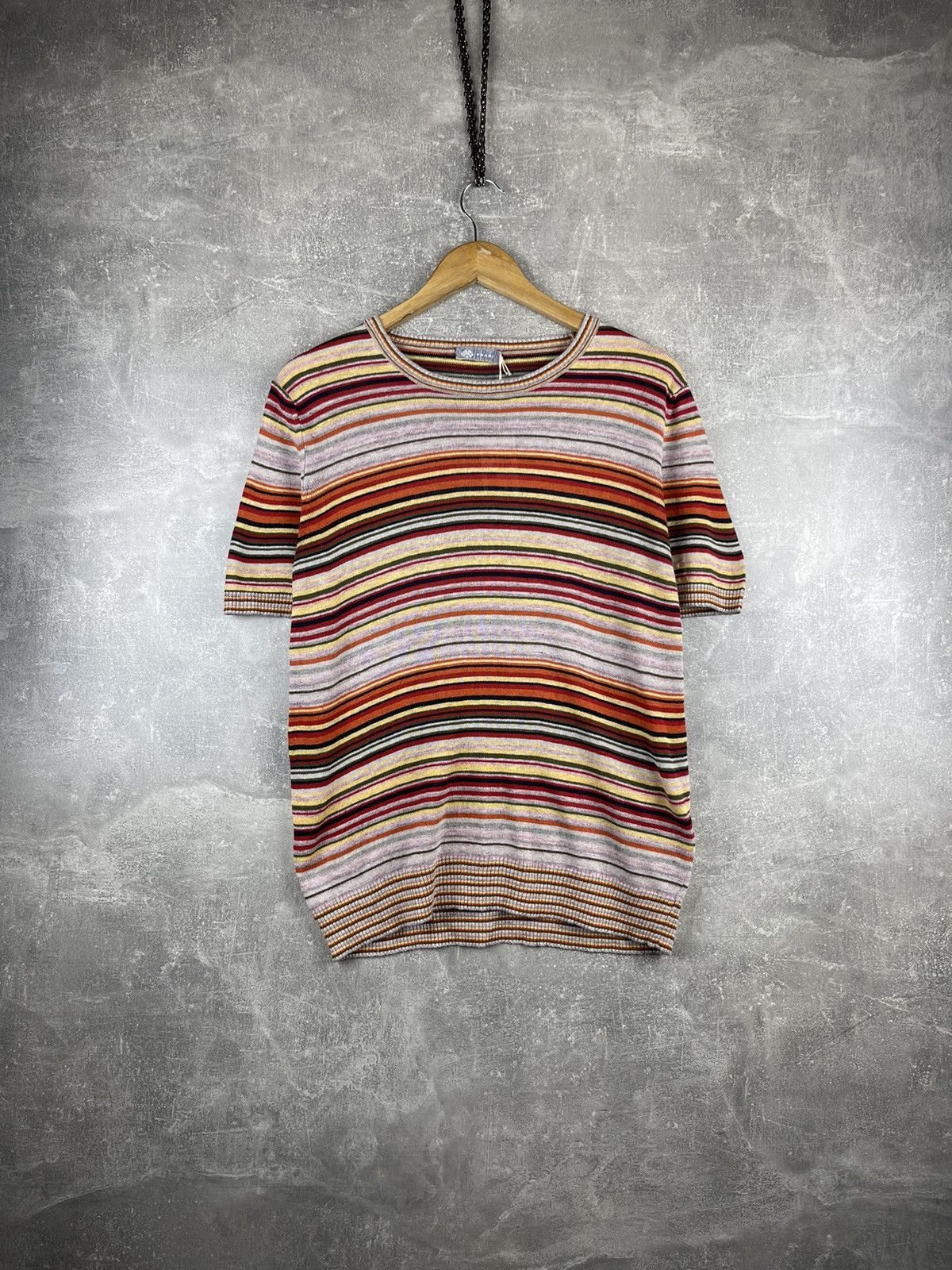 Other Fradi NWT Luxury Stripped T-Shirt Linen Cotton Size US M / EU 48-50 / 2 - 1 Thumbnail