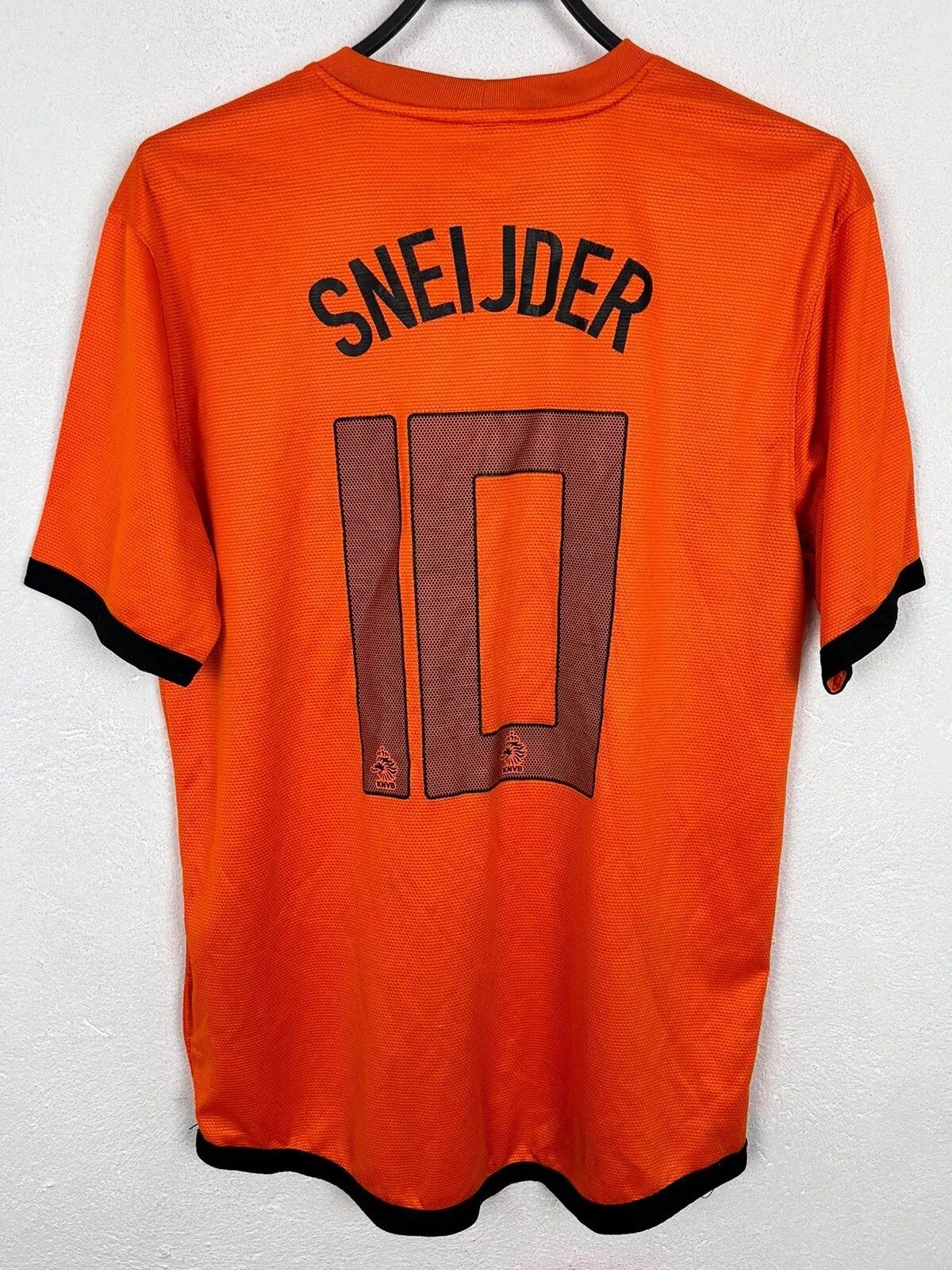 Nike Nike Netherlands #10 Wesley Sneijder KNVB 2012 Home Jersey Size US M / EU 48-50 / 2 - 1 Thumbnail