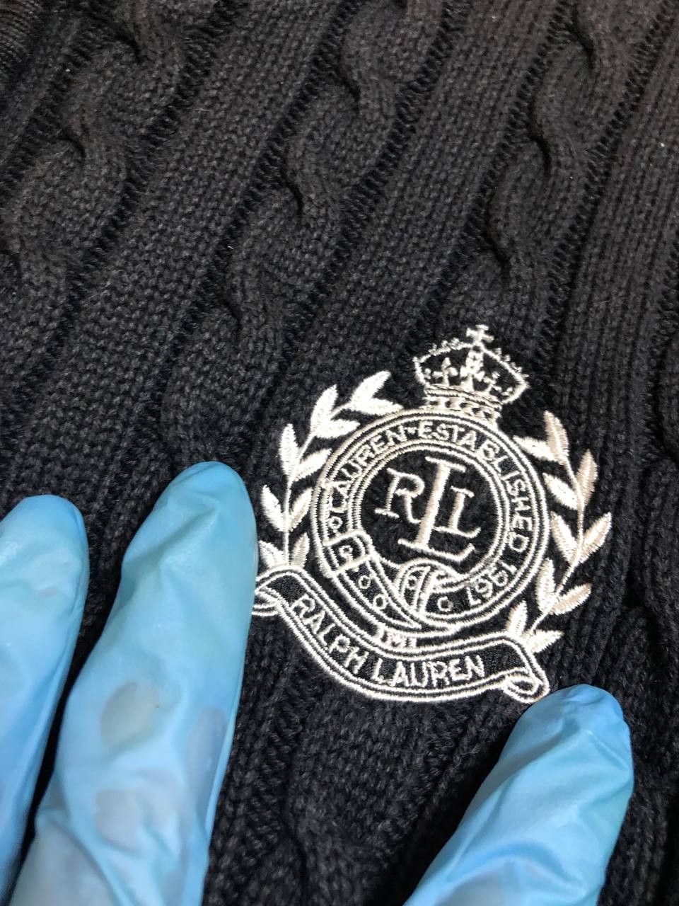 Polo Ralph Lauren Lauren Active Ralph Lauren Full Zip Cable Knit Sweater Size L / US 10 / IT 46 - 10 Thumbnail