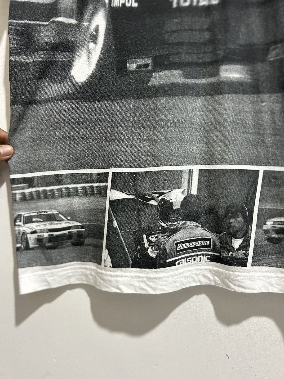Vintage Vintage Bridgestone Nissan Skyline R32 Grand Prix 90s Tee Size US XL / EU 56 / 4 - 3 Thumbnail