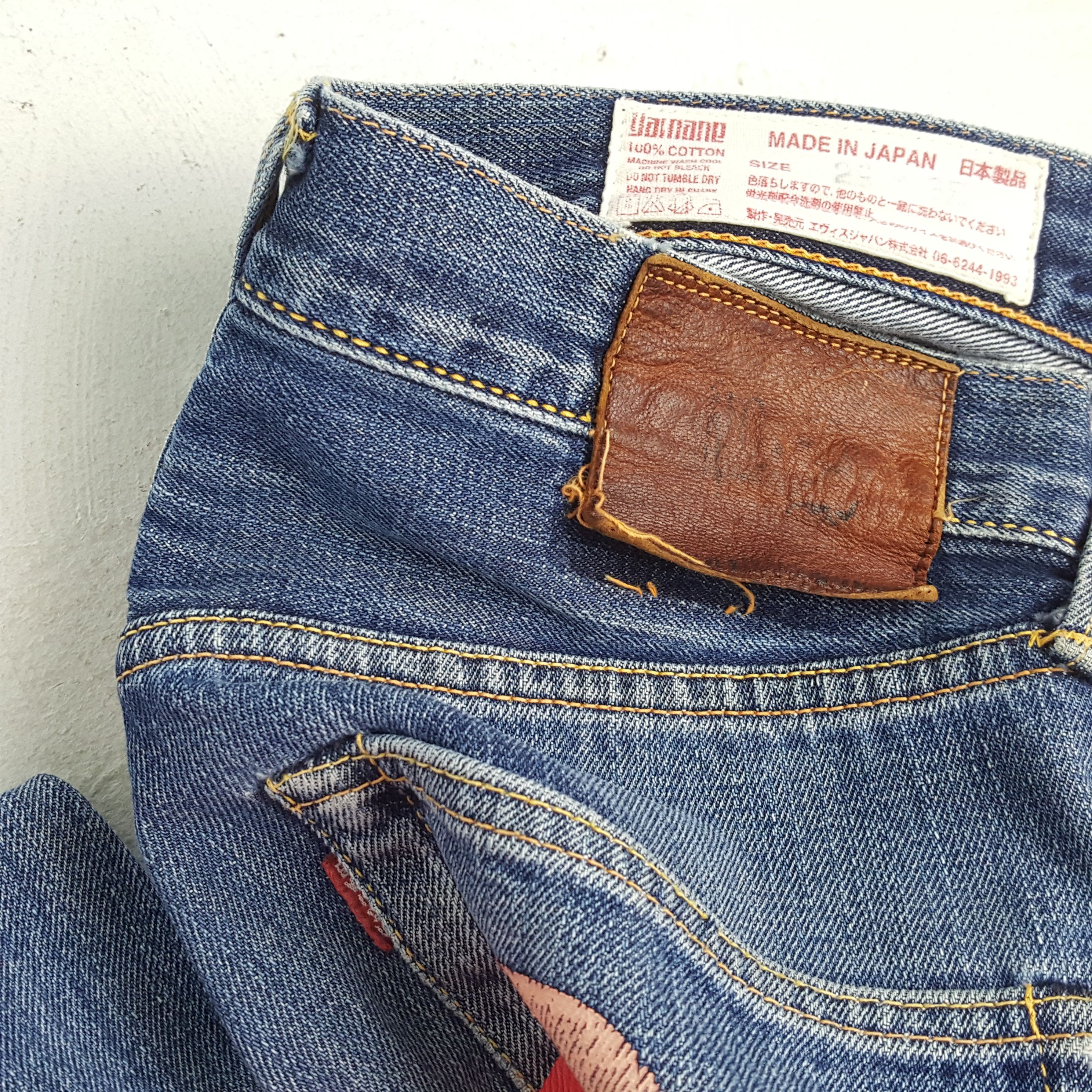 Evisu × Japanese Brand × Vintage Vintage EVISU Japanese Brand Daicock Custom Style Jeans Size US 28 / EU 44 - 15 Thumbnail