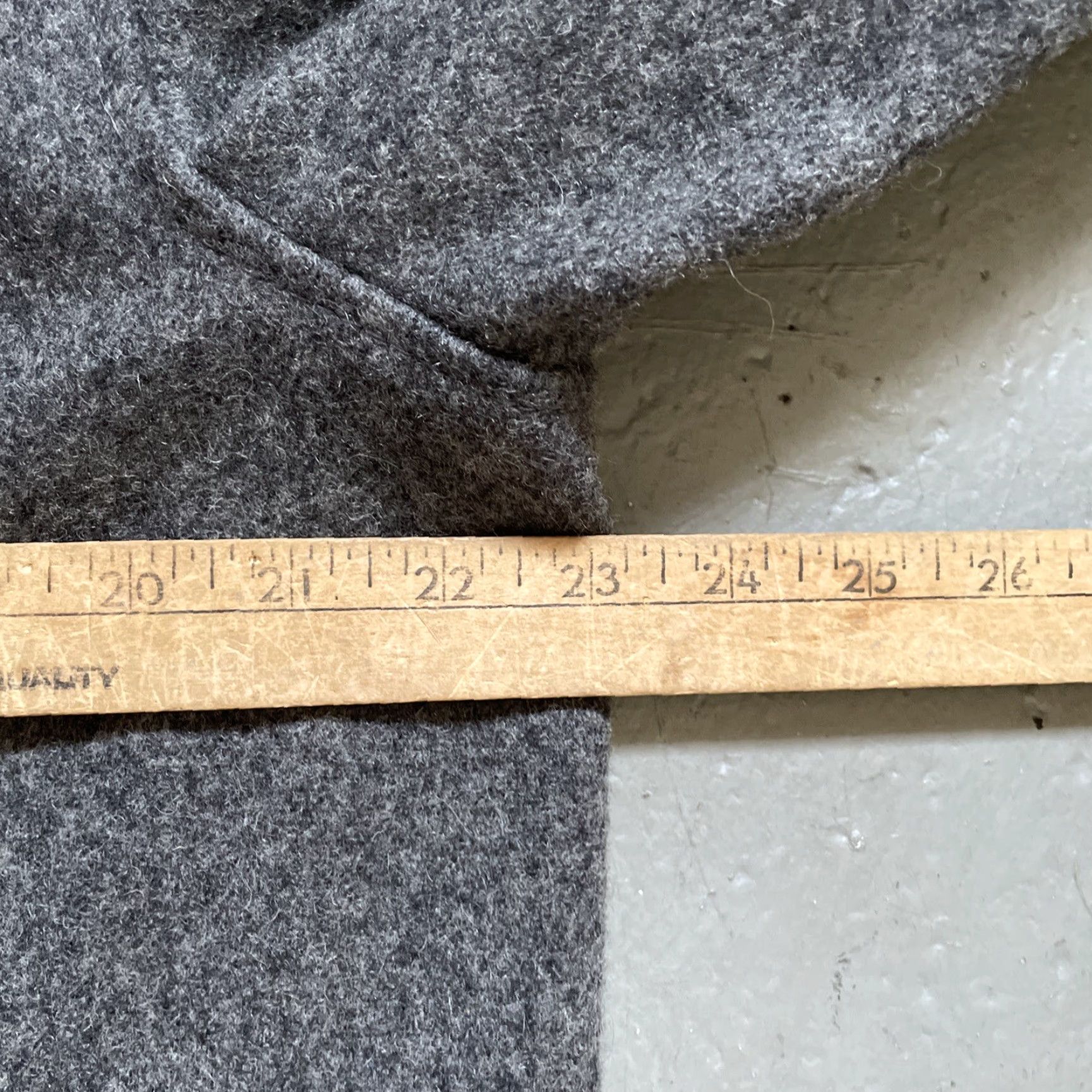 Schott VINTAGE Schott AT078 Wool Toggle Parka Duffel Style Long Jacket Made In USA L Men Gray Size US L / EU 52-54 / 3 - 3 Thumbnail