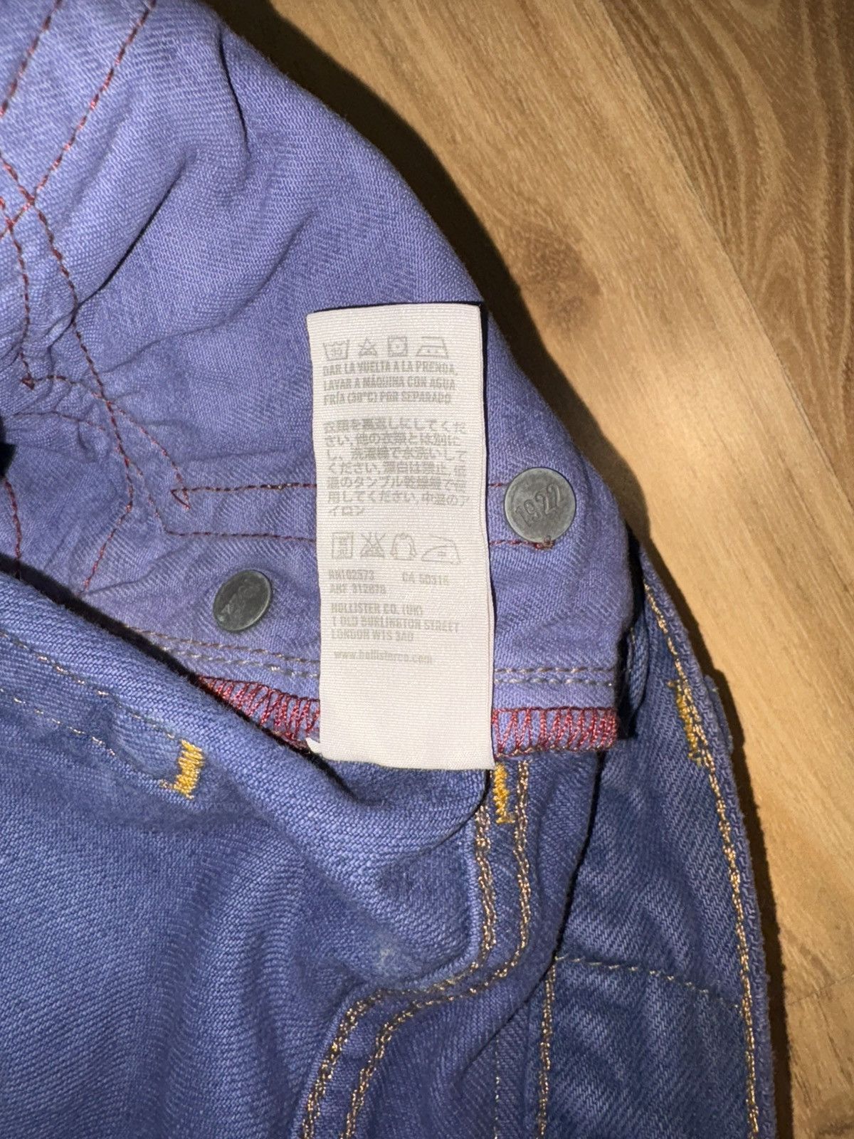 Hollister Y2K streetwear hollister low rise bootcut faded jeans Size US 32 / EU 48 - 12 Thumbnail